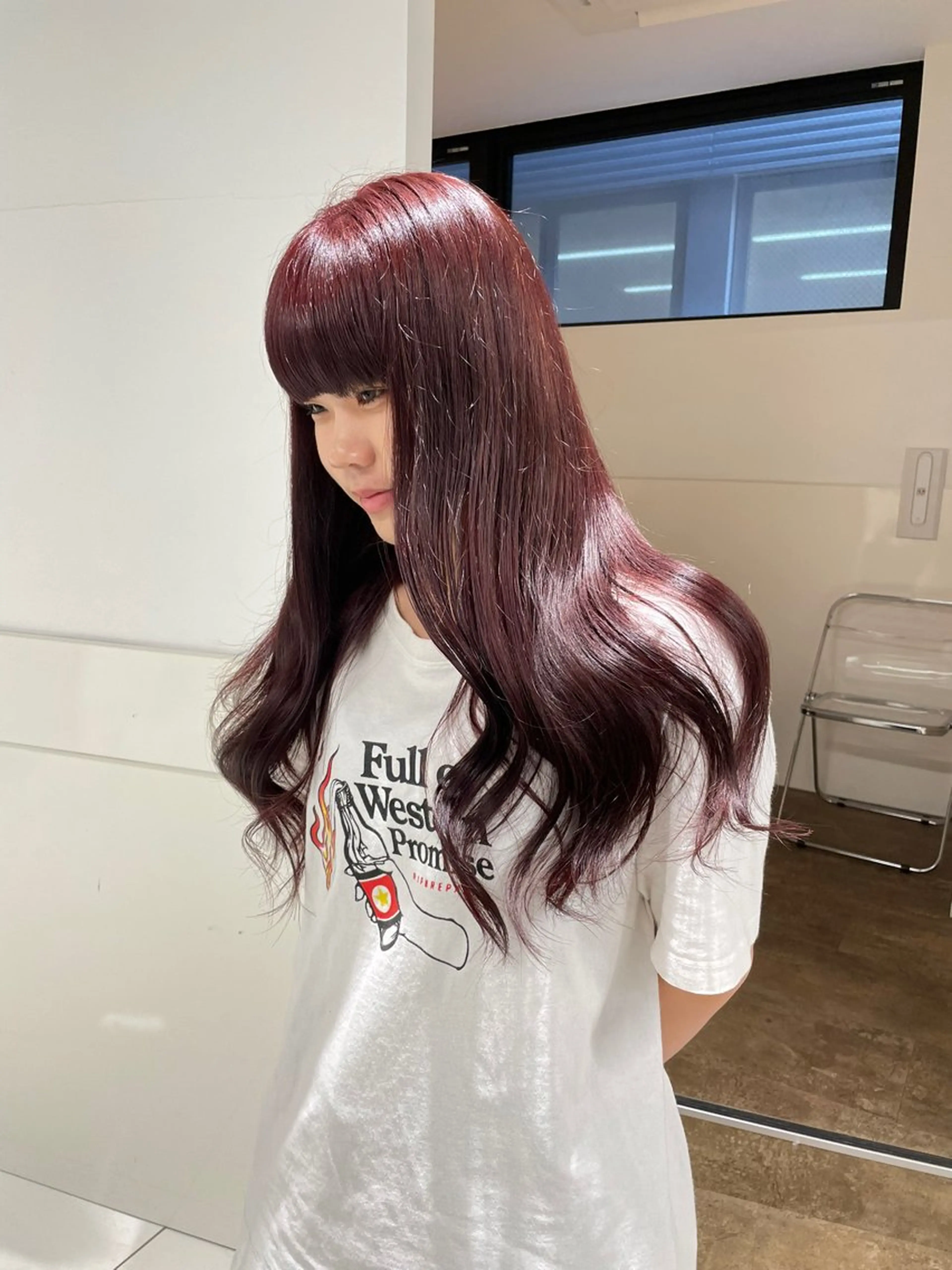 ロング カラー ヘアカラー ハイトーン/ボブ /HBL/AYUNAのヘアスタイル