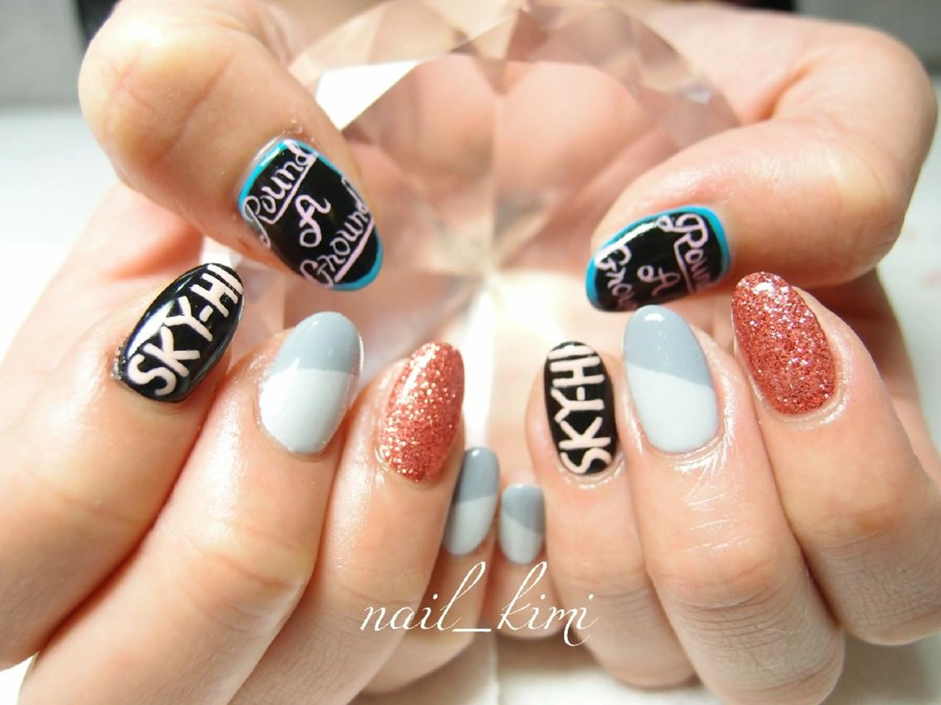 メンズ ネイル アートネイル ETHOSENSE. kimikaのネイルデザイン