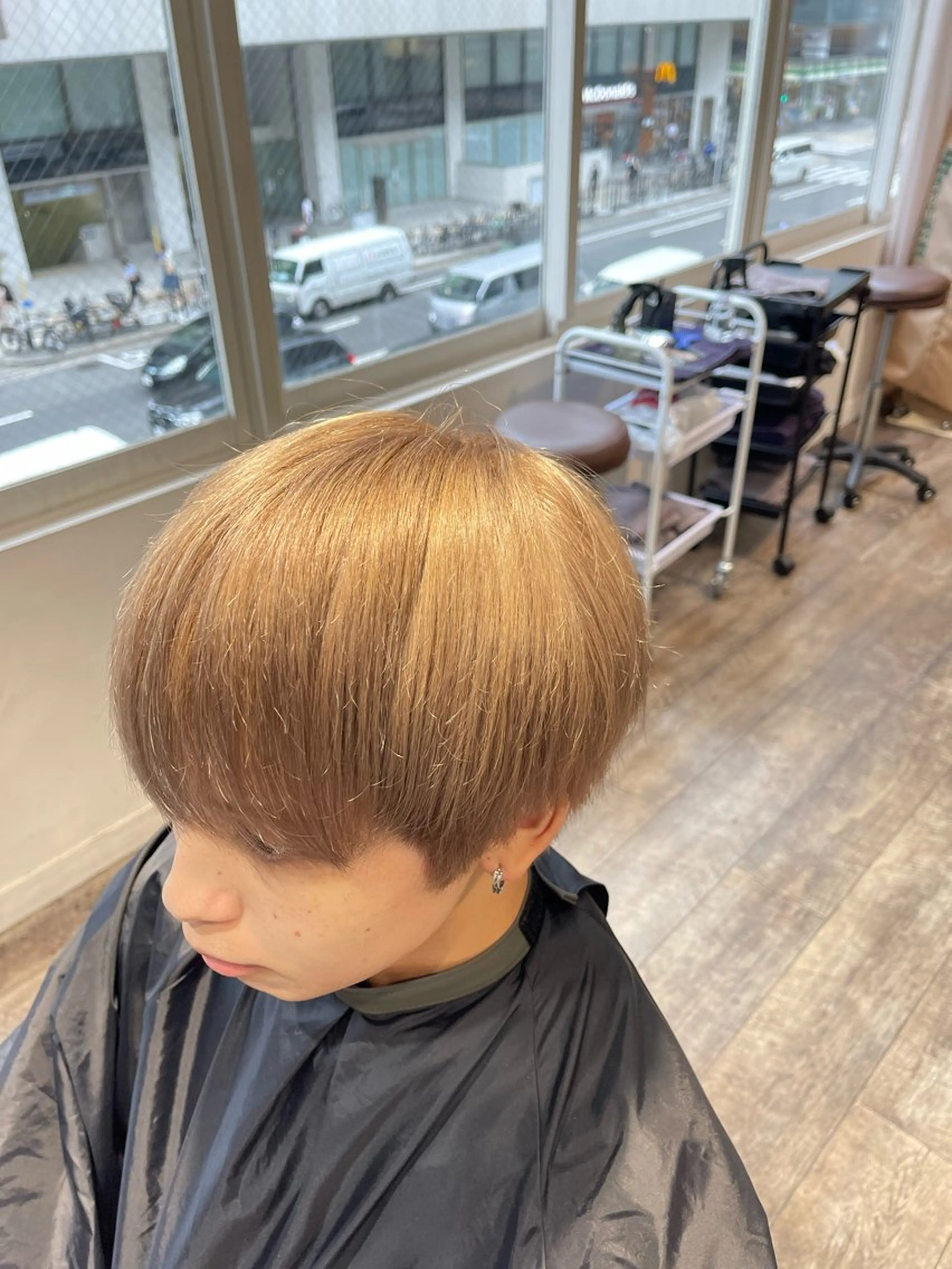 カラー メンズ 大人男子の メンズパーマのヘアスタイル