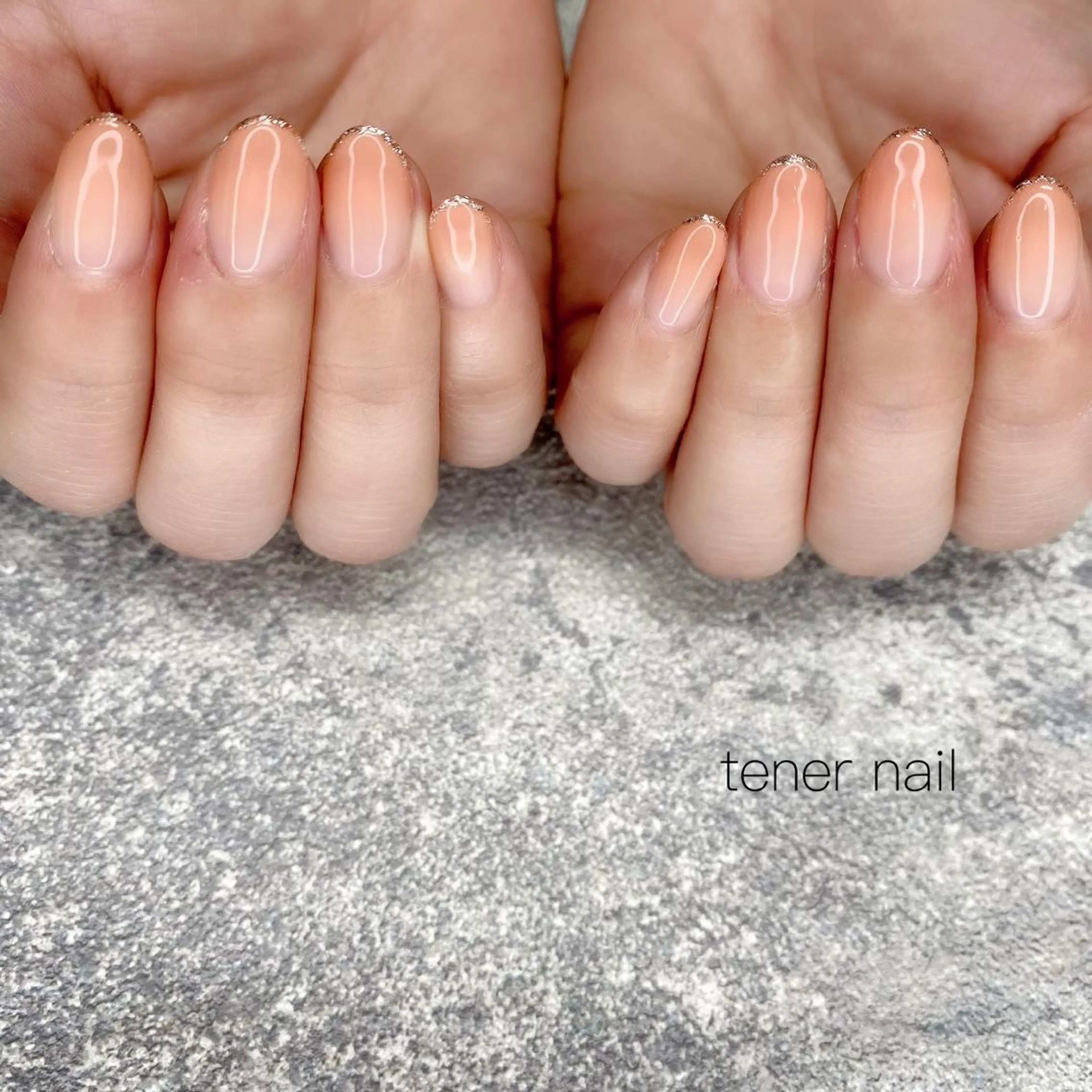 ネイル フレンチネイル グラデーション テネルネイル tener nailのネイルデザイン