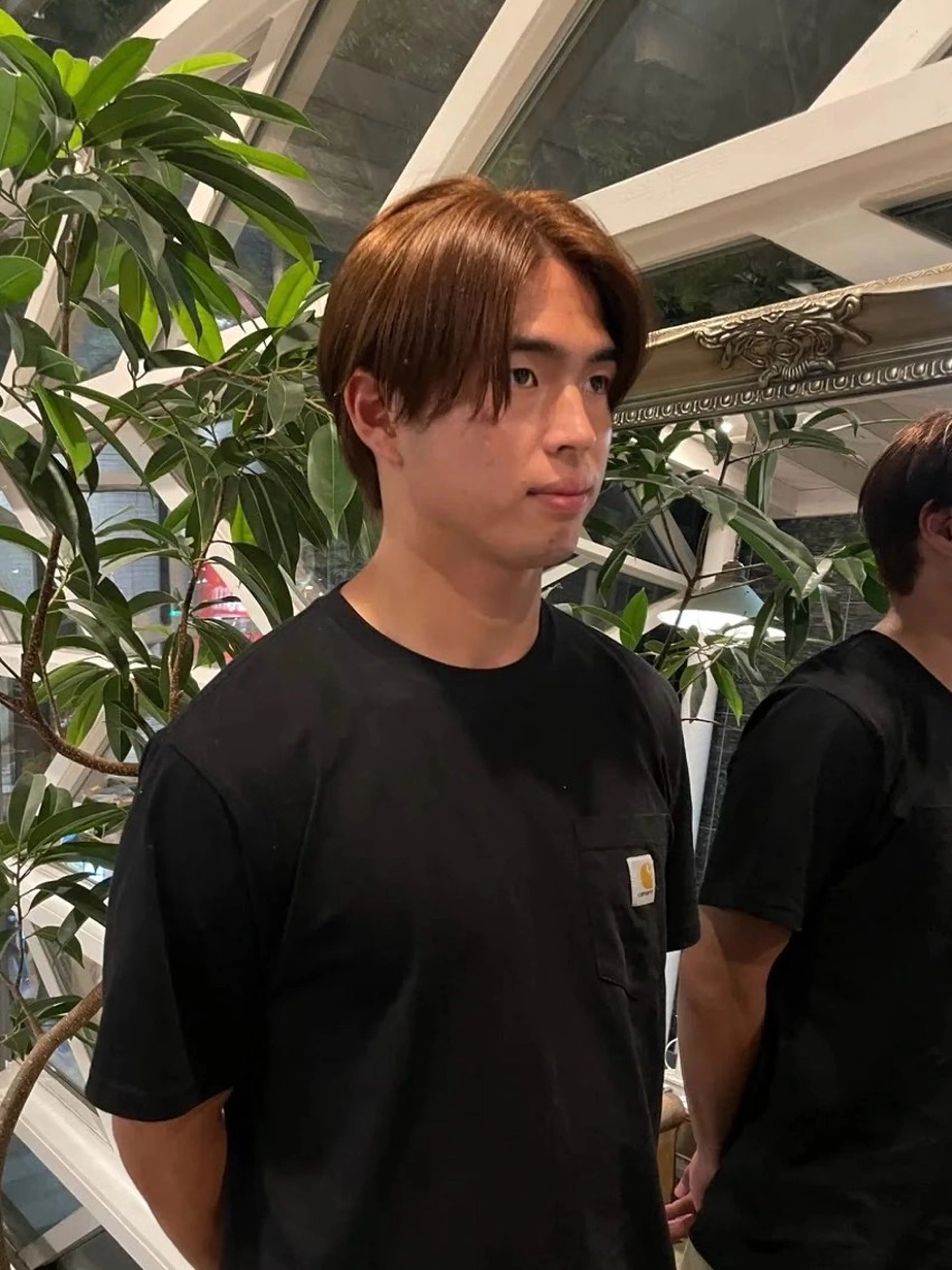 カラー キッズ 西 優衣奈のヘアスタイル