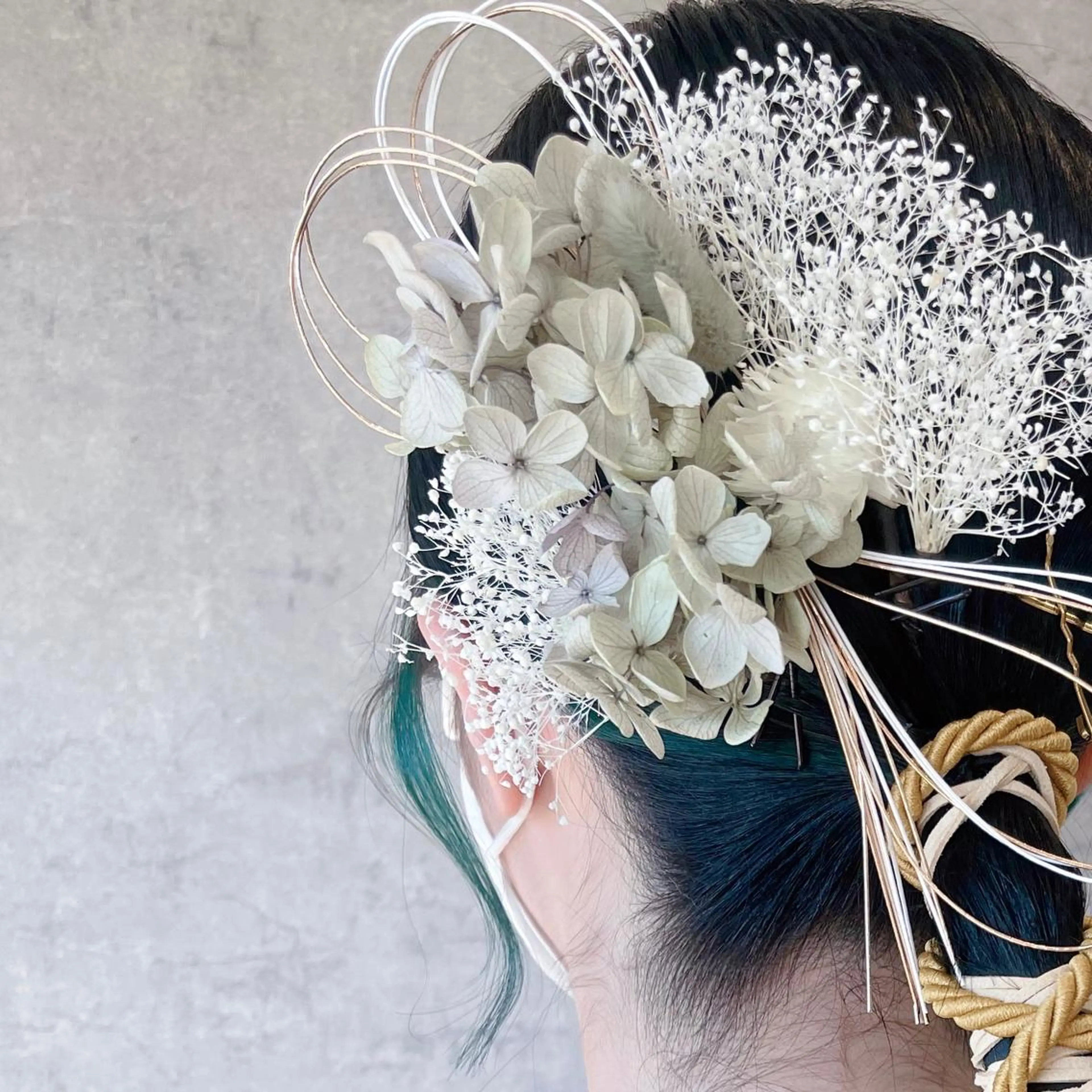 セミロング カラー ヘアアレンジ ヘアセット 🌻あいり merci.🌻のヘアスタイル