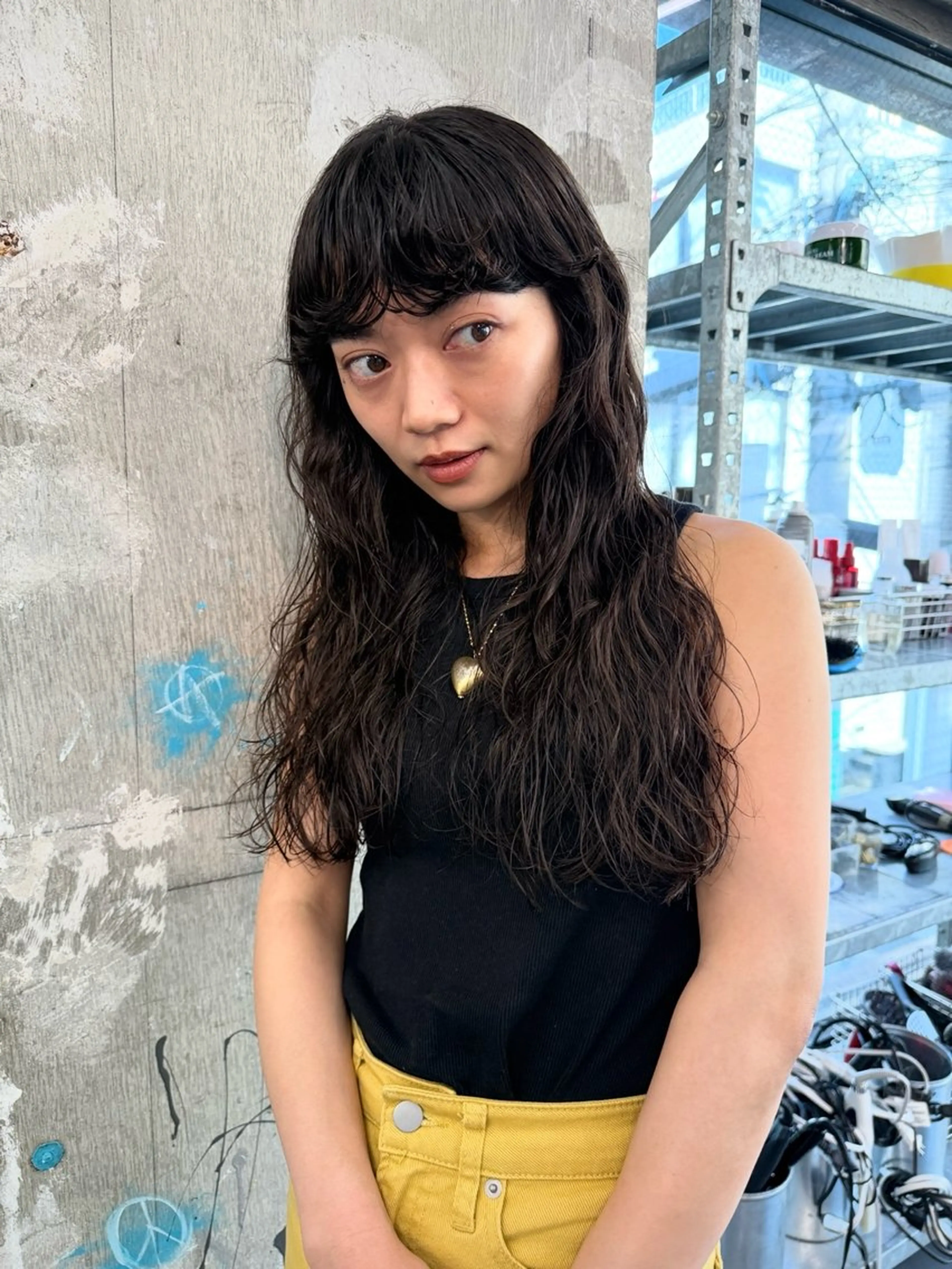 セミロング パーマ セミロングパーマ 平沼 祐哉/パーマのヘアスタイル