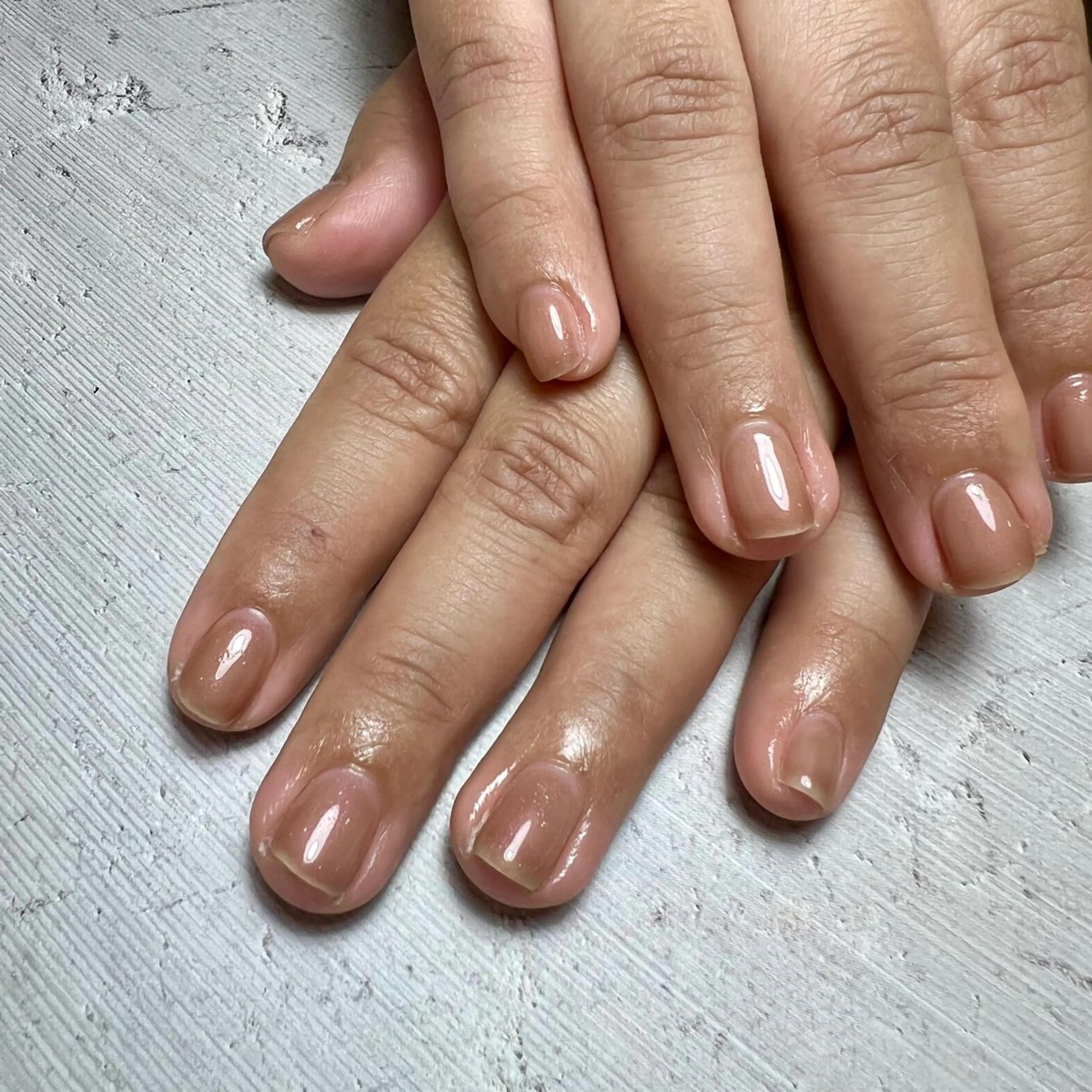 ネイル ワンカラーネイル twin .のネイルデザイン