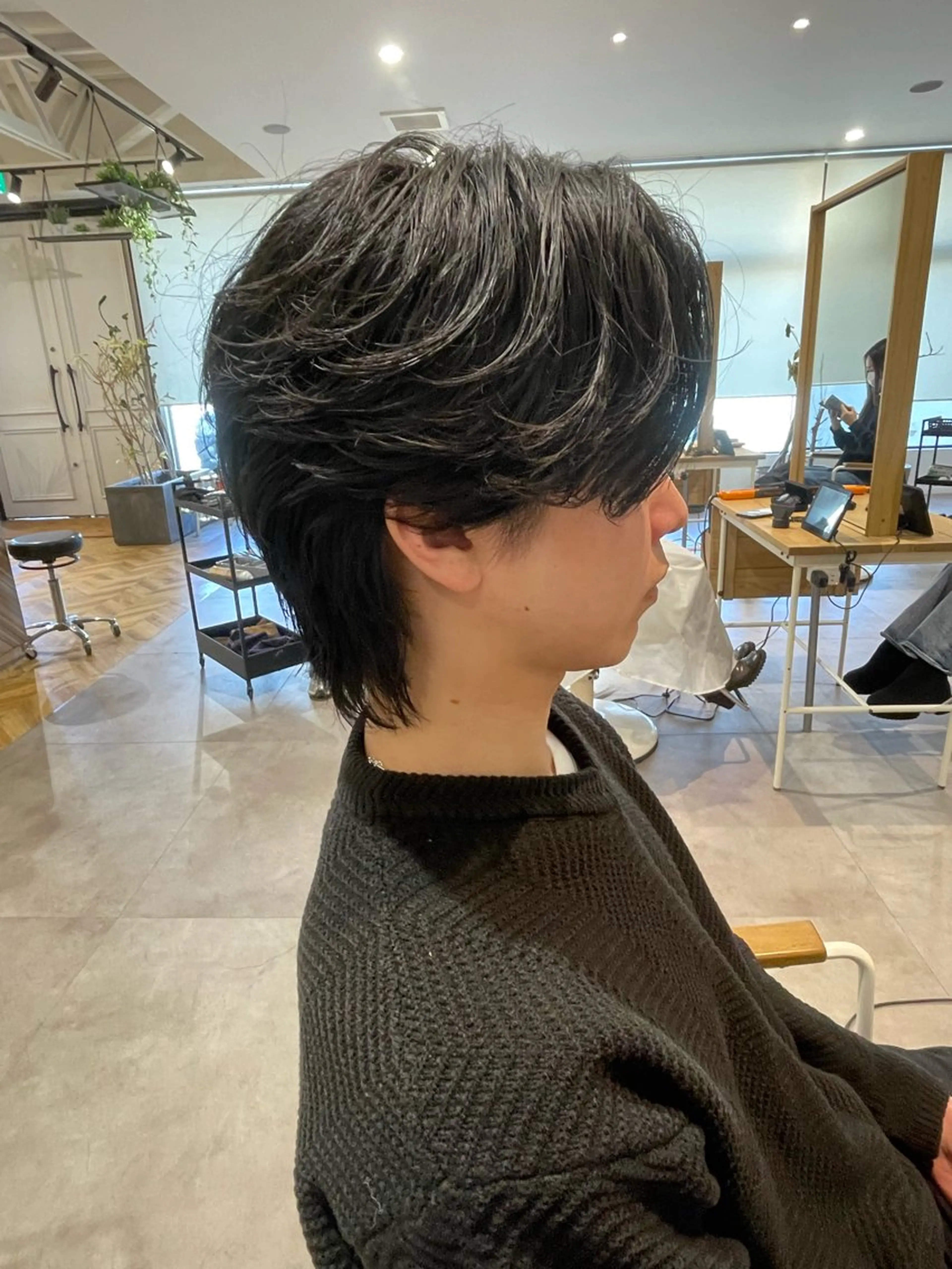 ミディアム 樋口 令惟のヘアスタイル