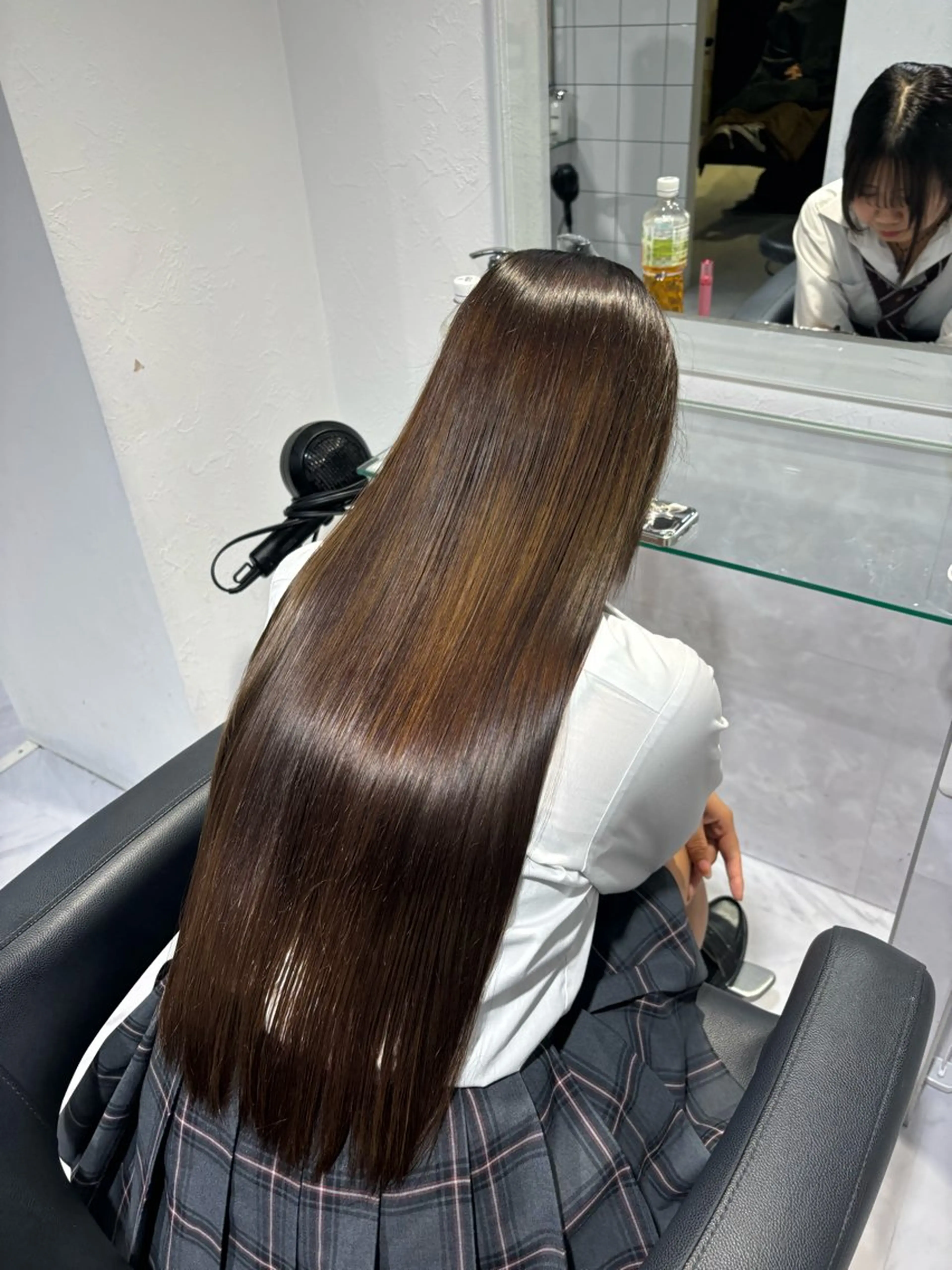 ロング トリートメント 表参道♡暗髪♡ 艶カラー♡アユミのヘアスタイル