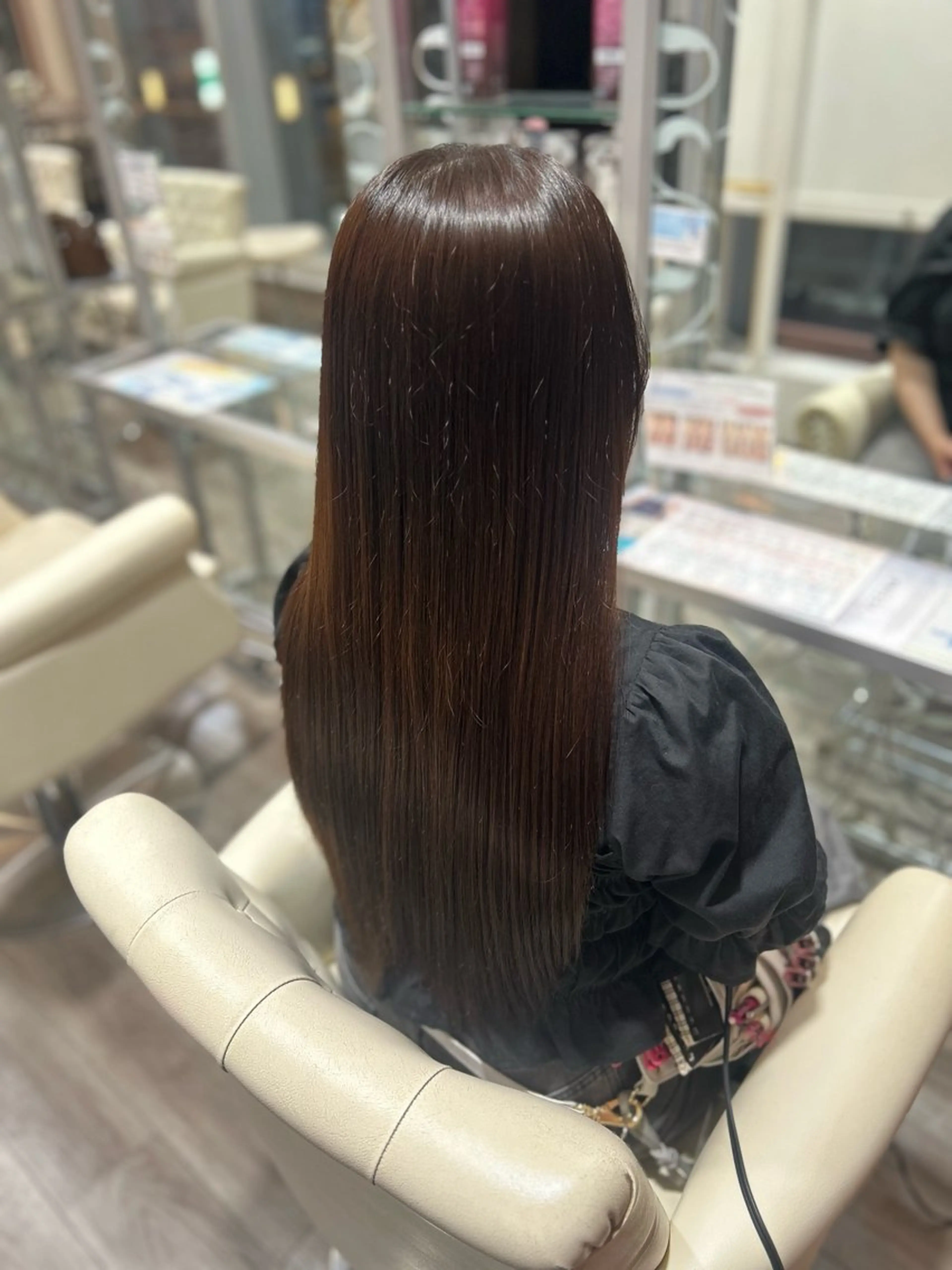 ロング 4月オーディション 目前/荒堀 結香のヘアスタイル