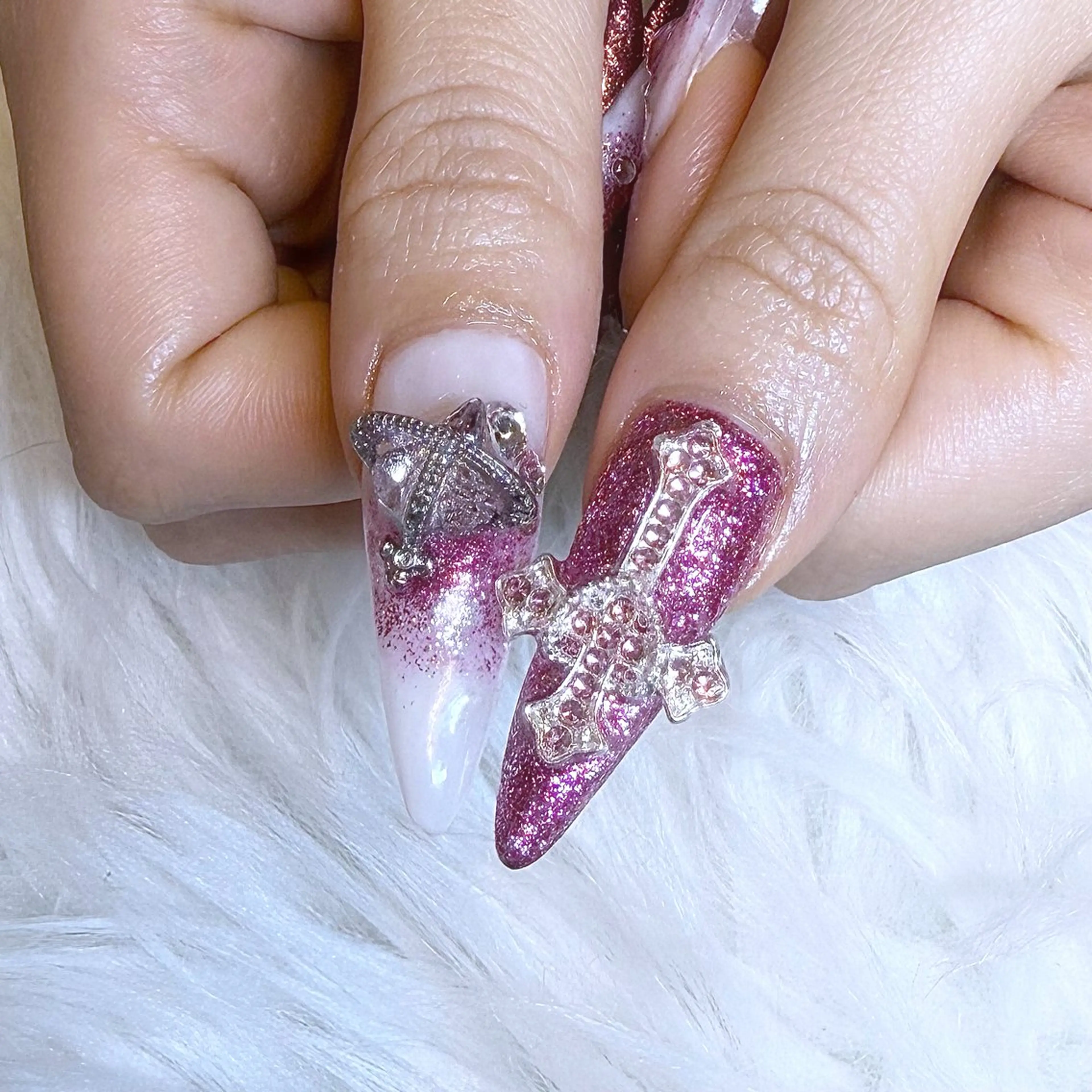 ネイル ayumi‪‪❤︎‬ Betty Nailのネイルデザイン