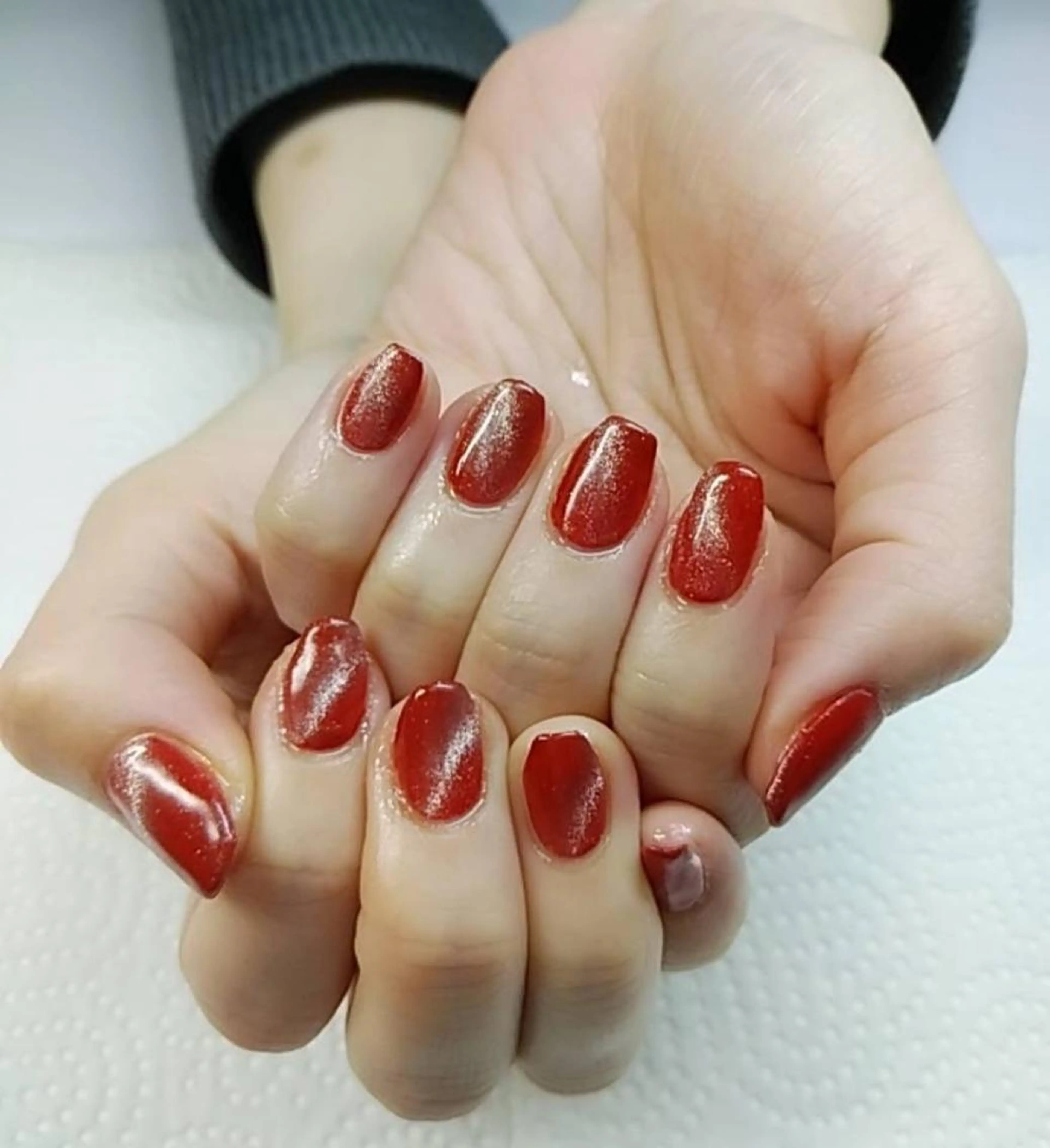 ネイル マグネットネイル ハンドネイル ハンドケア プライベートサロン Rosy Lilyのネイルデザイン