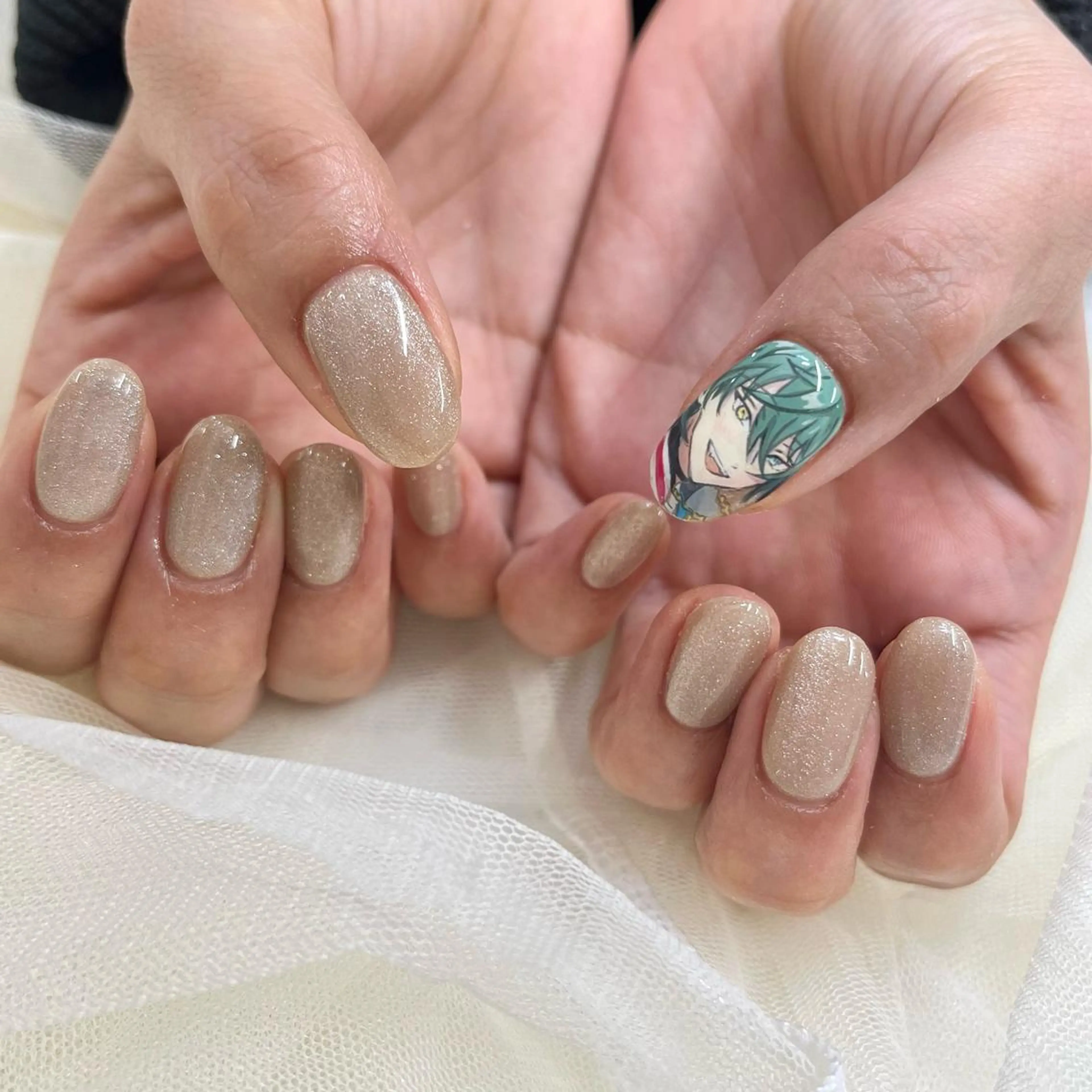 ミディアム ハンドネイル 池袋痛ネイル Nok. 渡辺のネイルデザイン