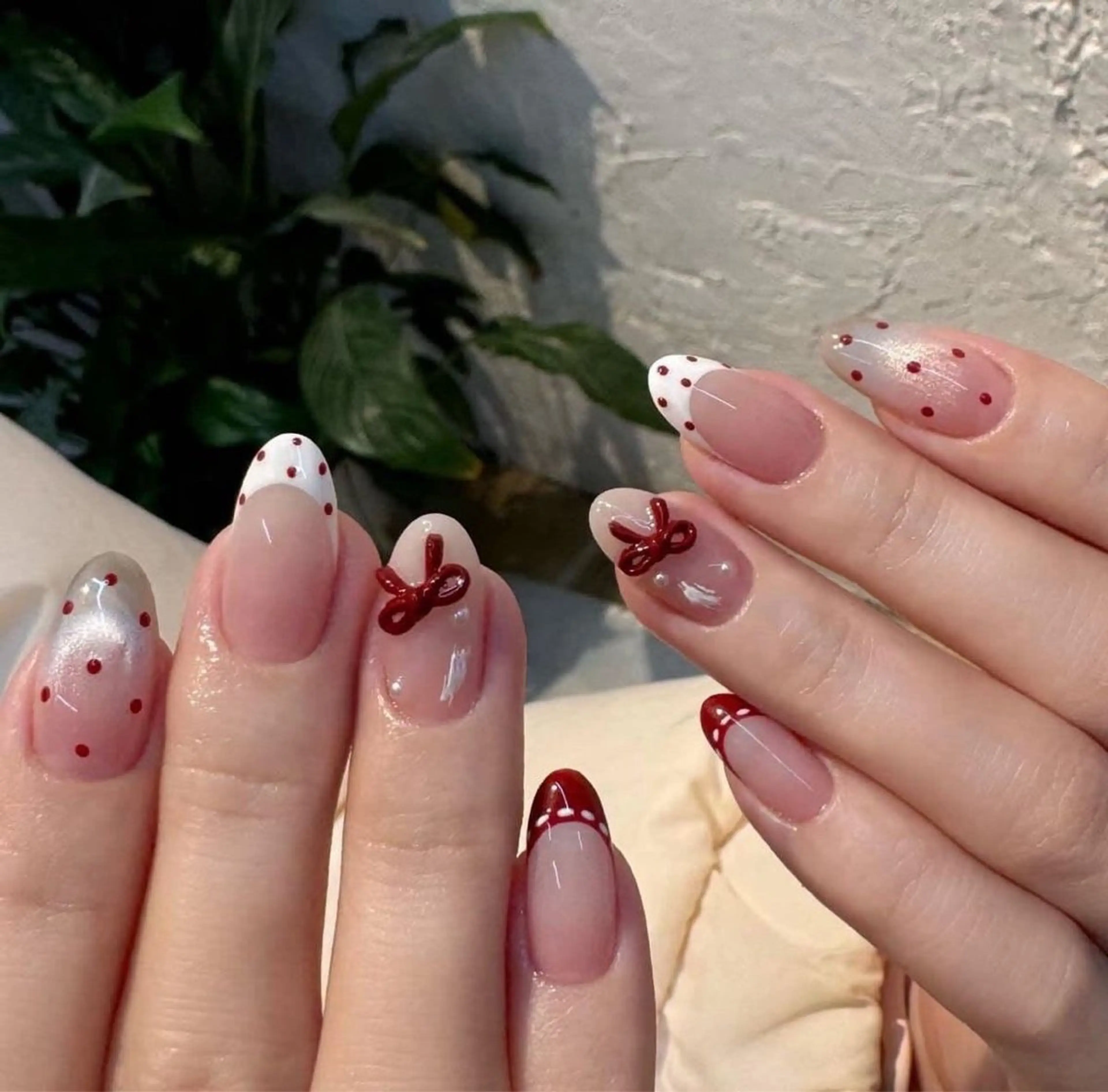 ネイル グラデーション ラメ(グリッター) マグネットネイル ミラーネイル ニュアンスネイル ハンドネイル Lumi de nailsのネイルデザイン