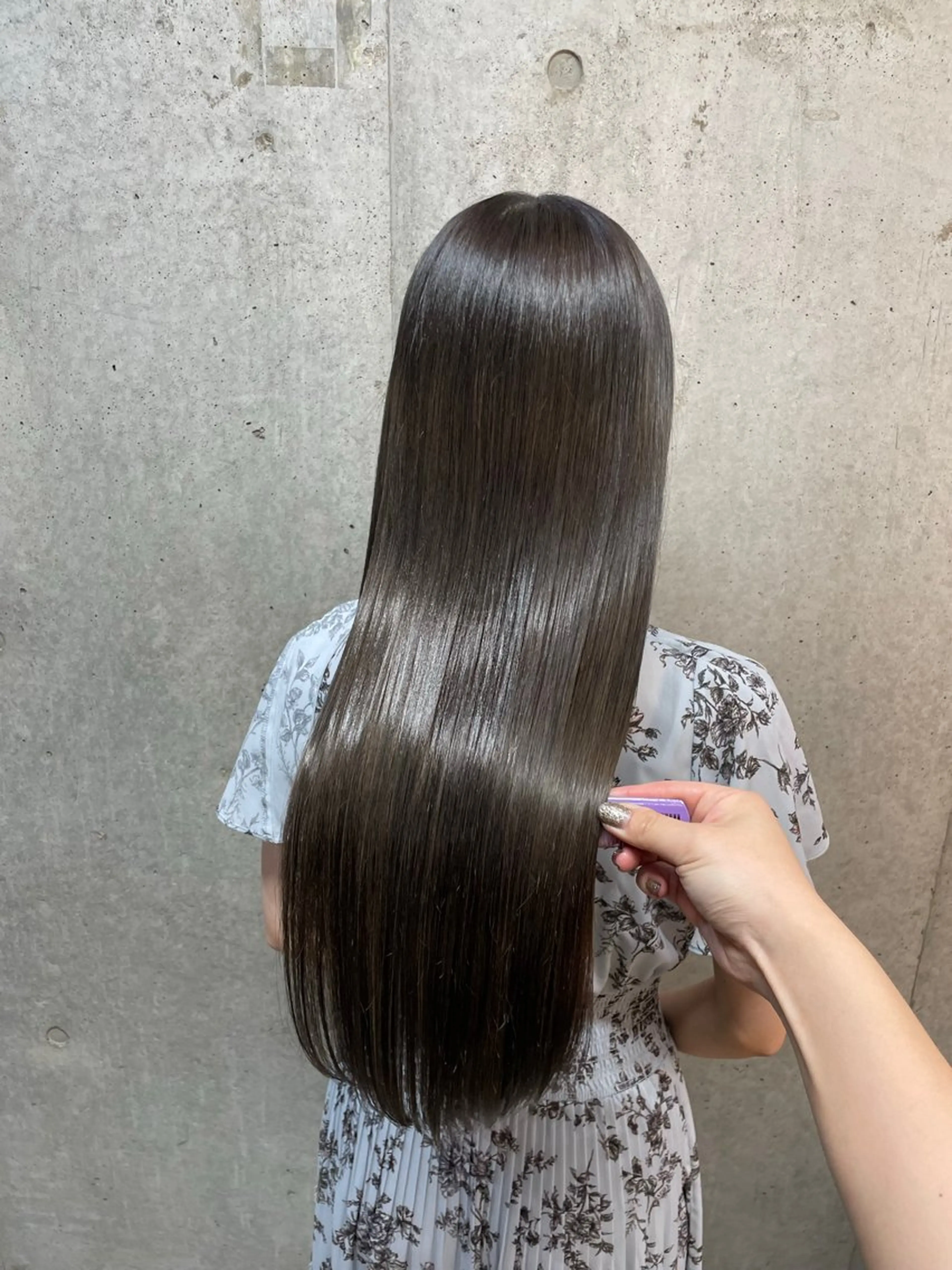 ロング カラー 飯田橋No.1髪質 改善縮毛矯正/ユキナのヘアスタイル