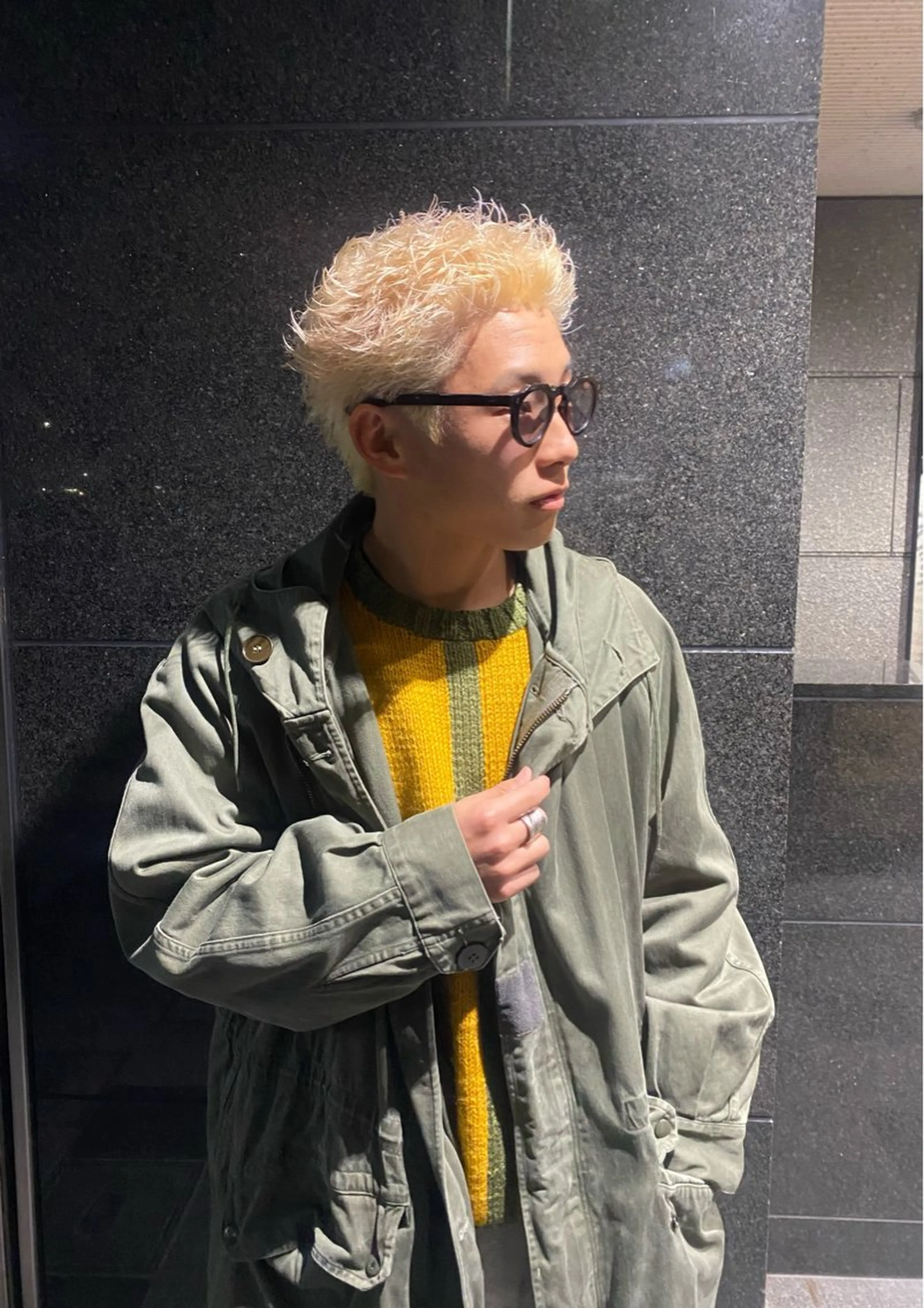 《2回目以降クーポン》メンズカット＋ダブルカラー⚡️⚡️ブリーチカラーの写真