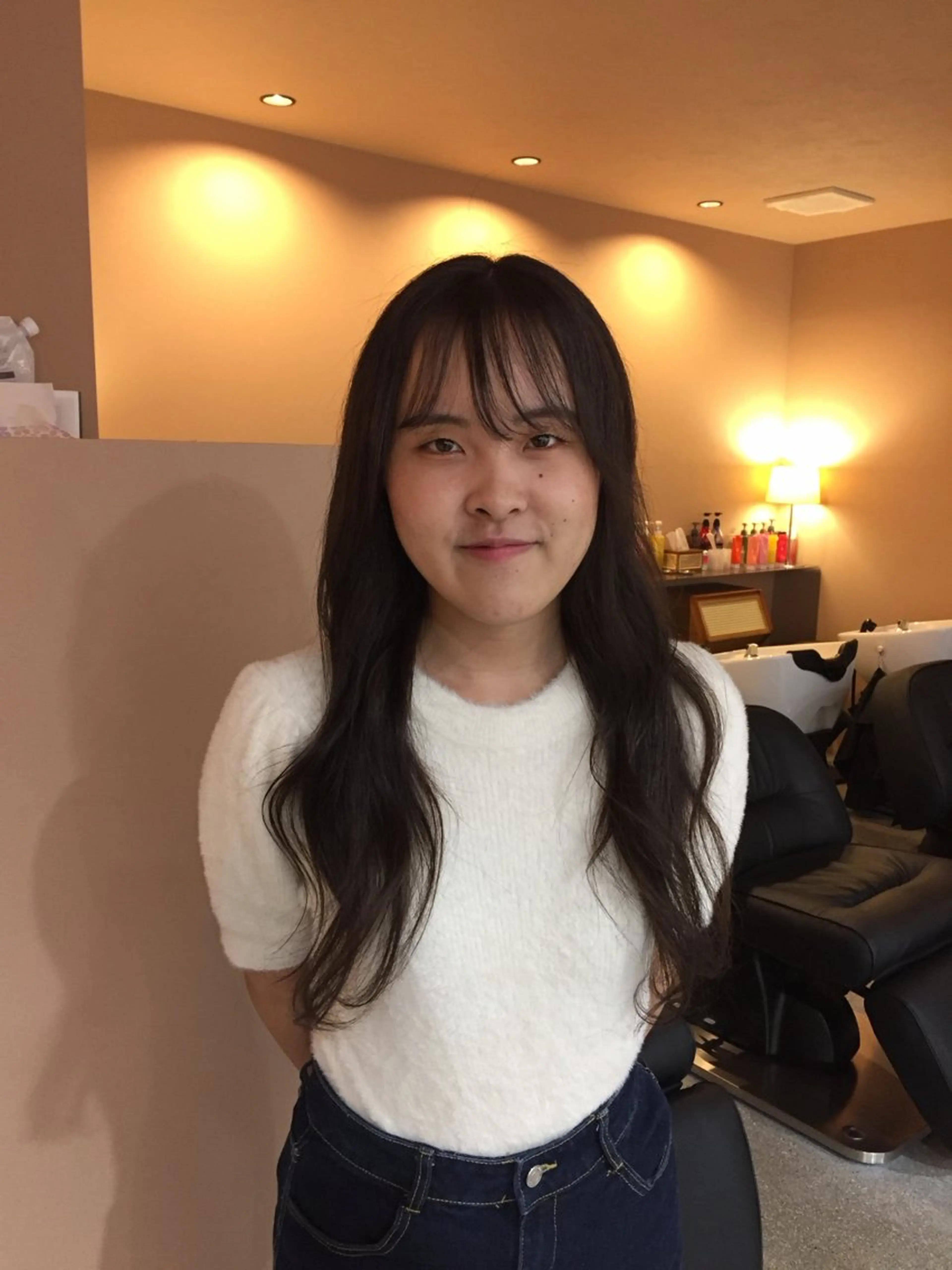 カラー YOKE 桃山台 SAKI♩ ܸのヘアスタイル