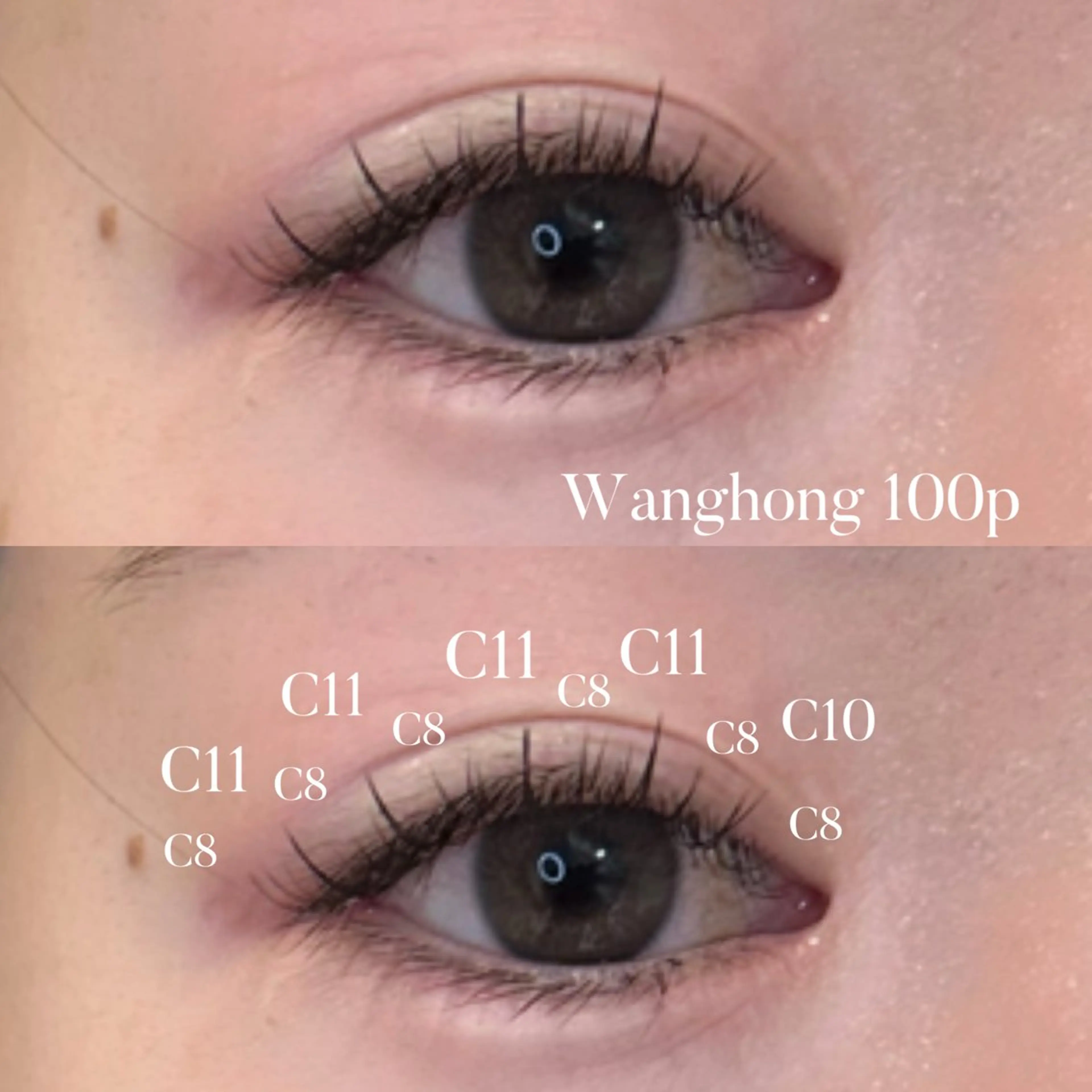 マツエク・マツパ ナチュラル ワンホンマツエク lit.🤍 kiyoneのマツエク・マツパデザイン