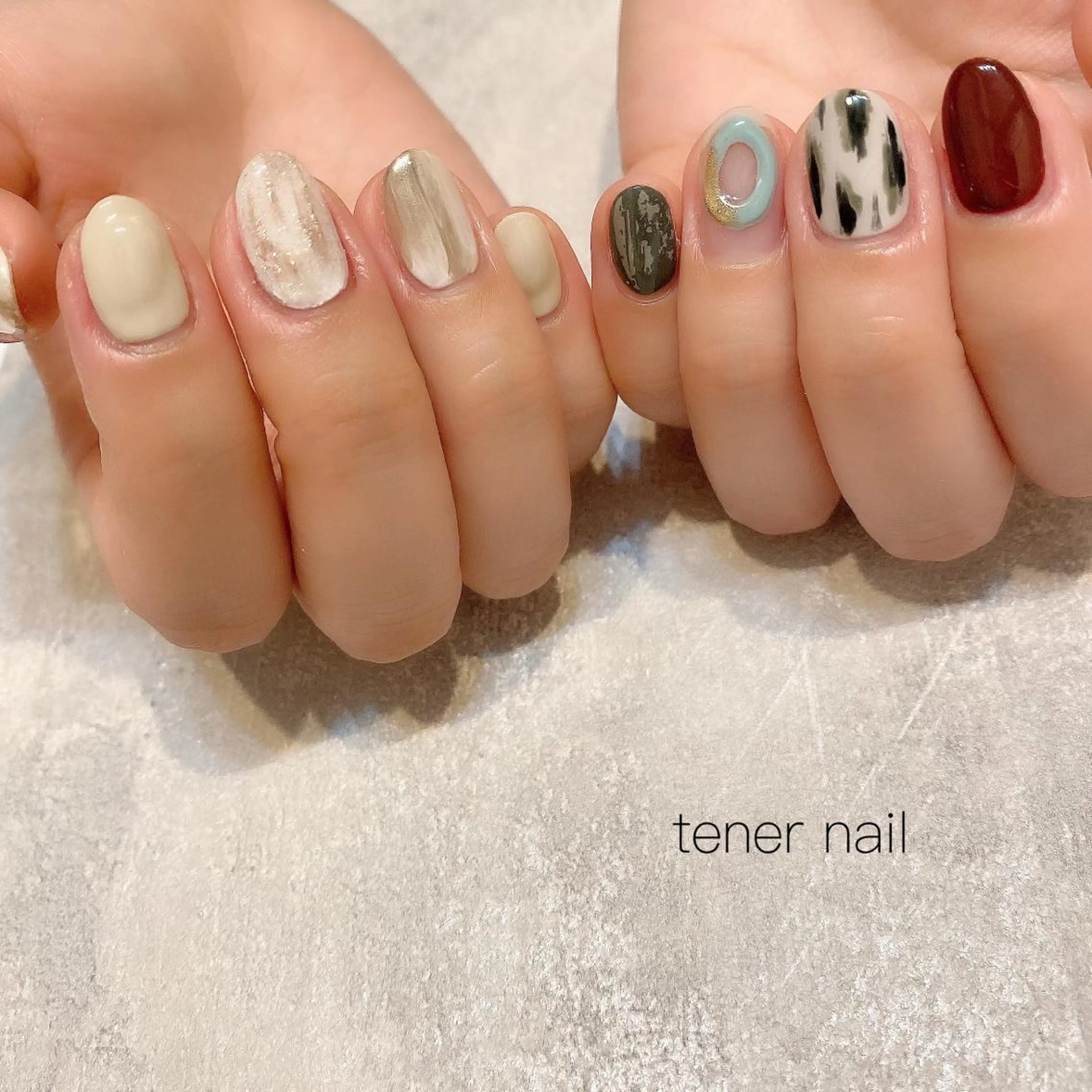 ネイル ニュアンスネイル テネルネイル tener nailのネイルデザイン