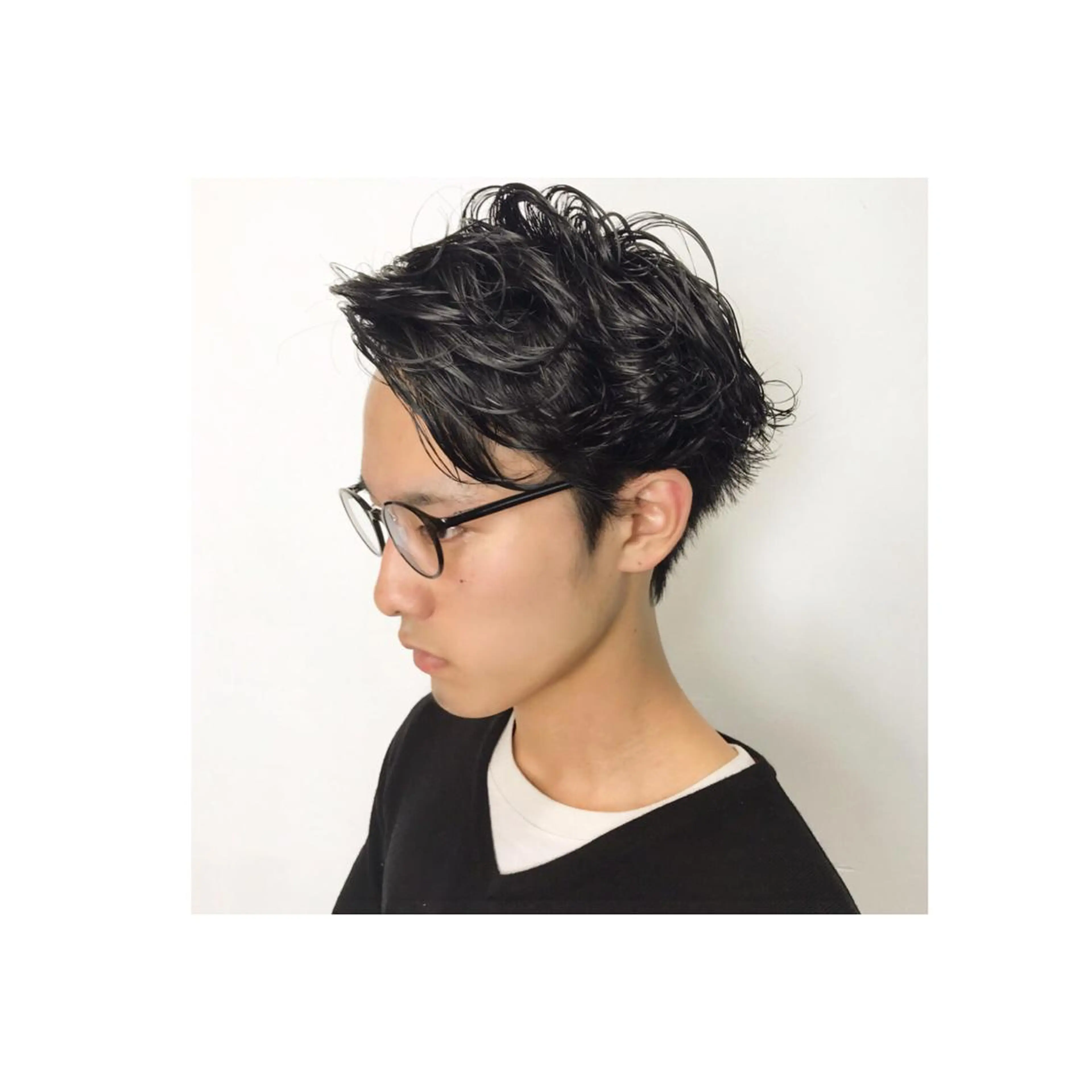 パーマ メンズ メンズカット特化柏駅 徒歩3分LOUのヘアスタイル