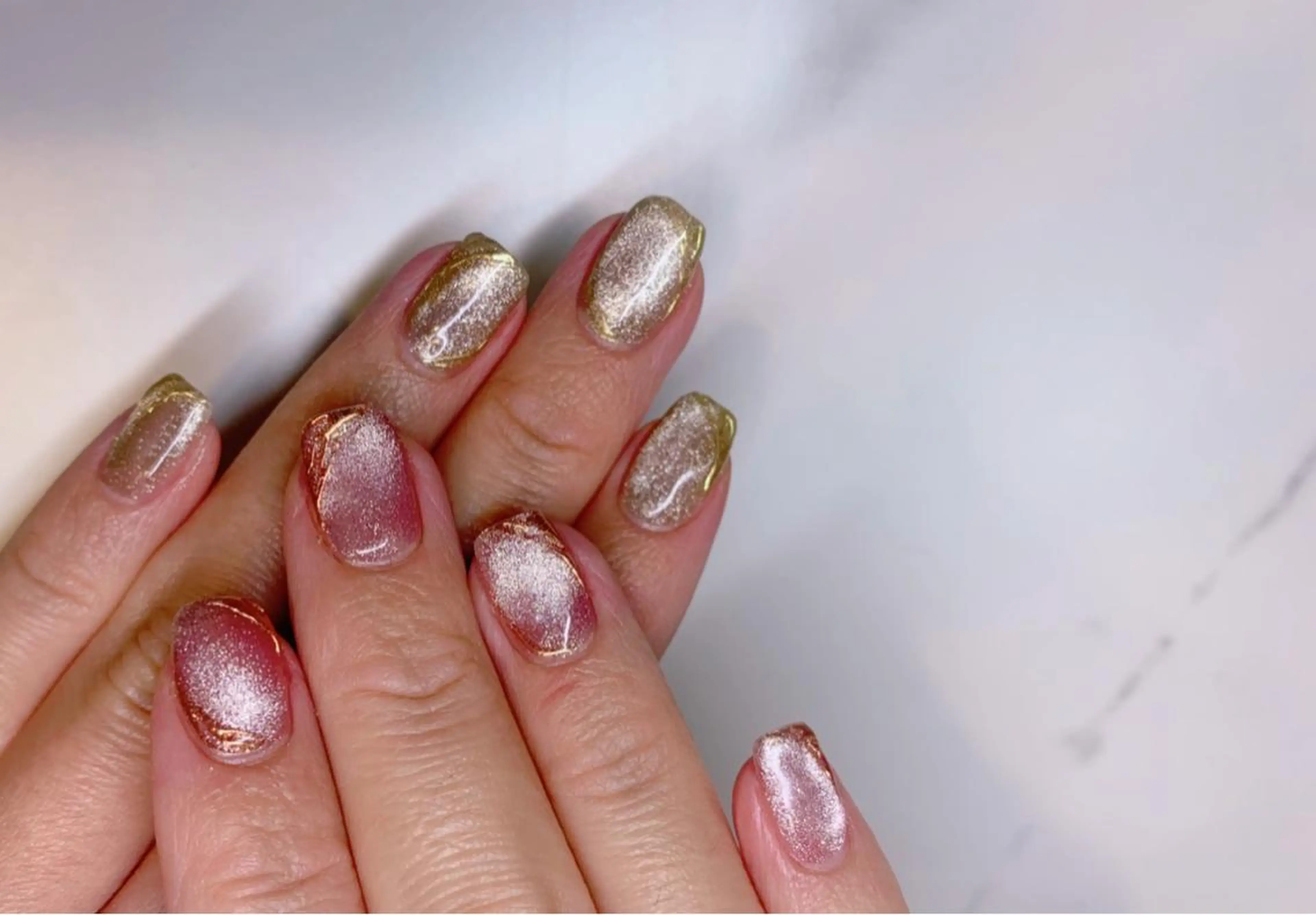 ネイル ジェルネイル マグネットネイル *･*MIMnail 1号店･*:･*のネイルデザイン