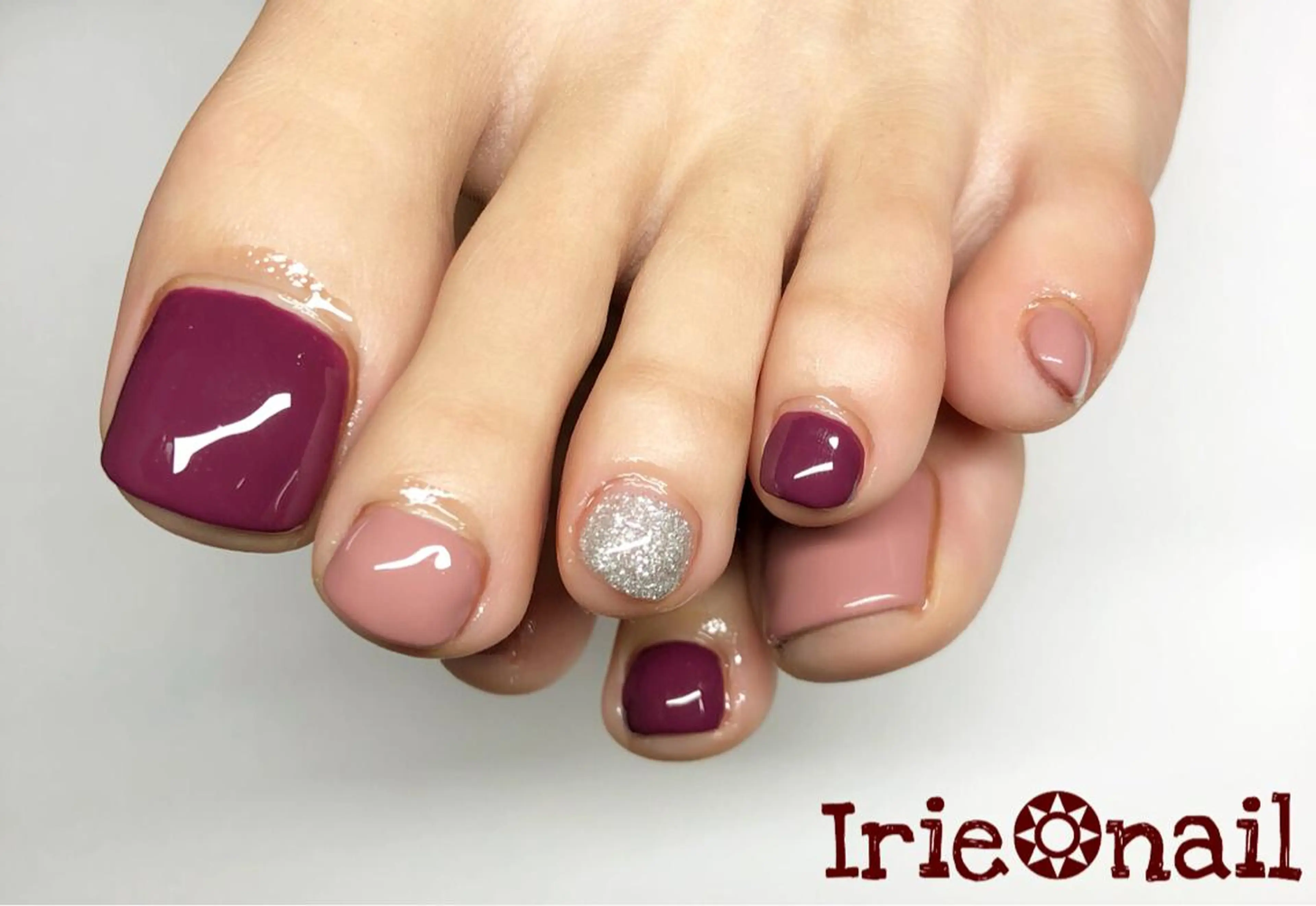 ネイル フットネイル 與儀 知佳のネイルデザイン