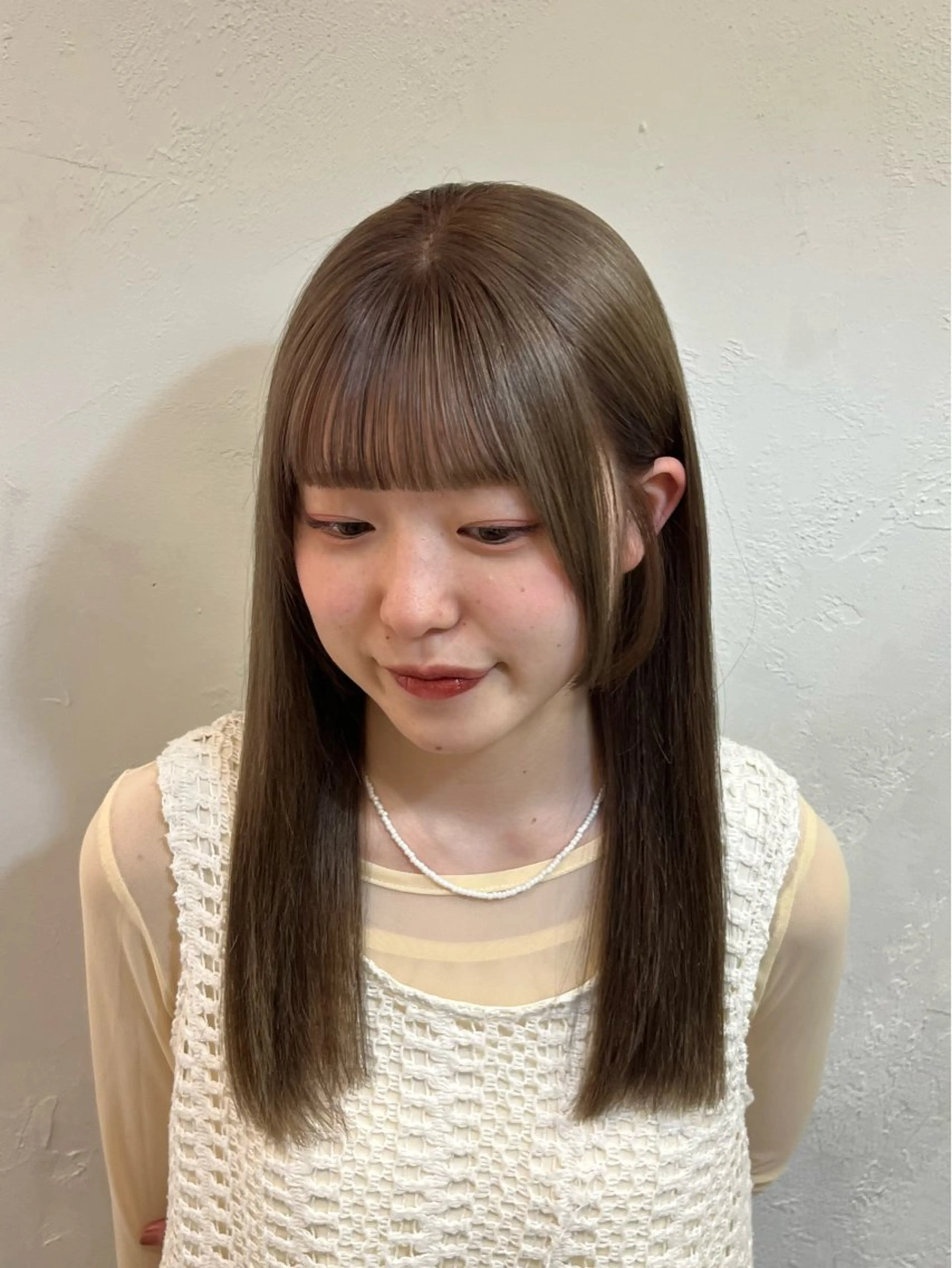 ロング カラー ヘアカラー トリートメント lomalia ayuのヘアスタイル