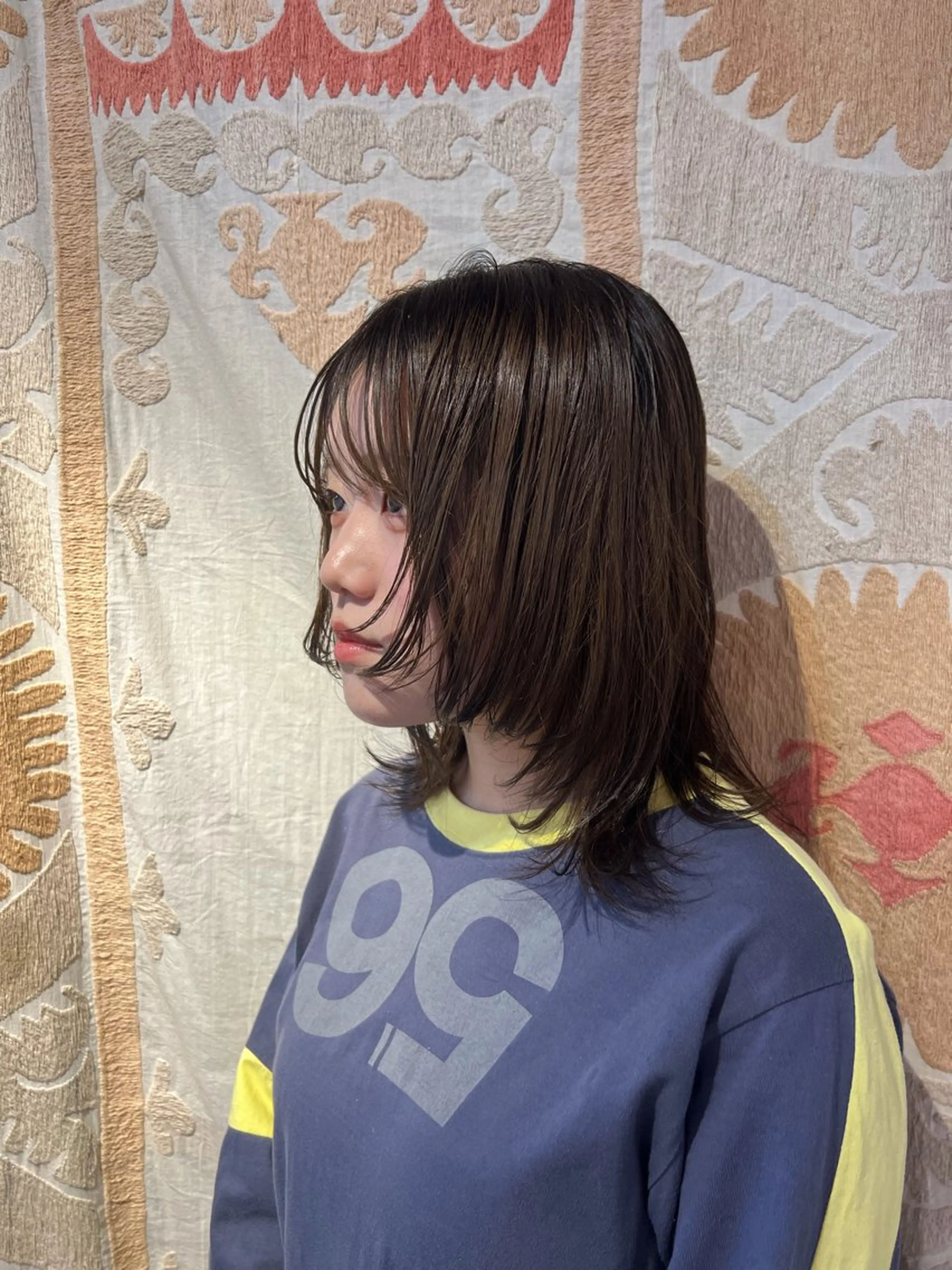 安谷 彩香のヘアスタイル