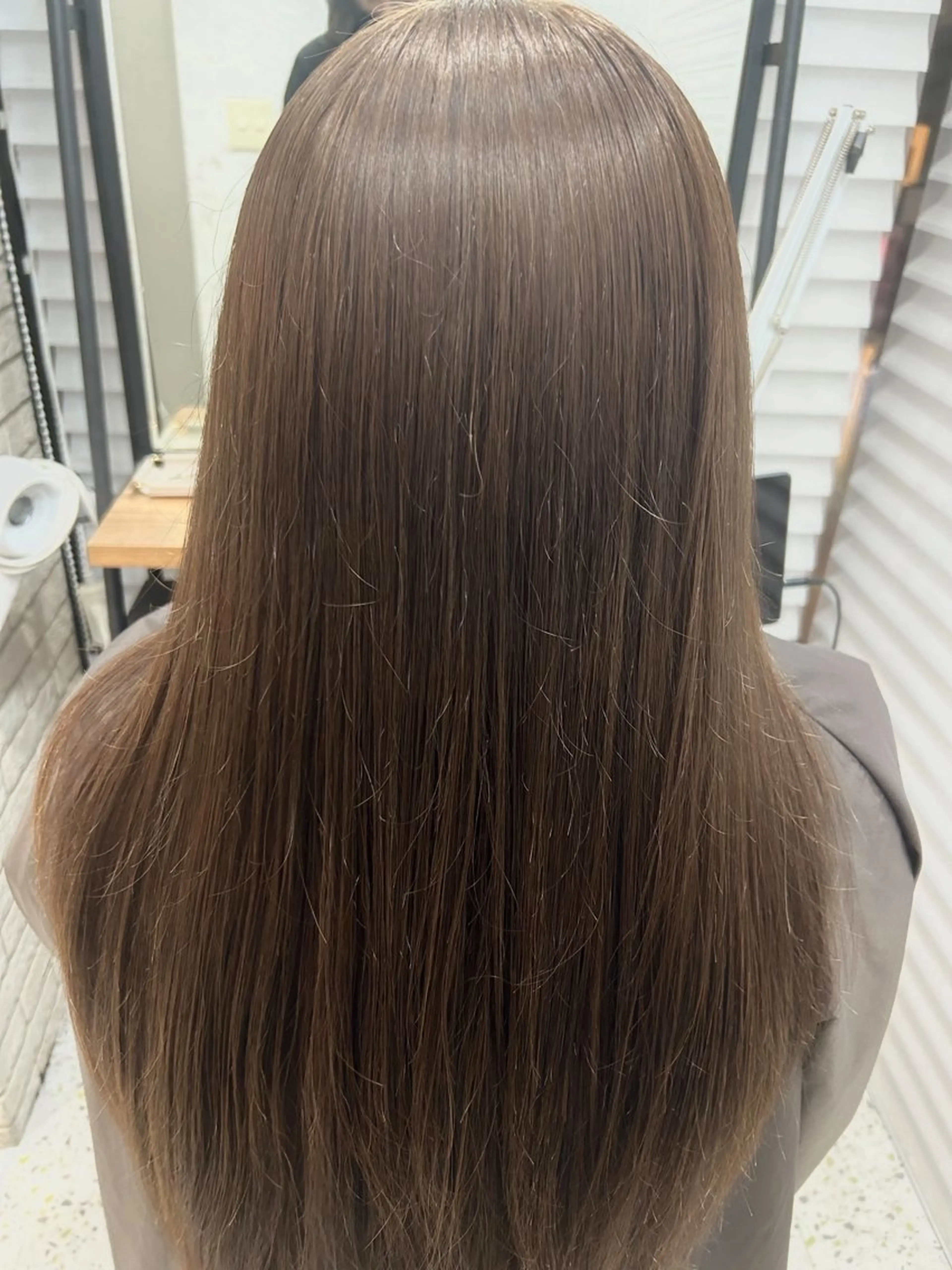 ロング 透明感カラー 莉々子のヘアスタイル