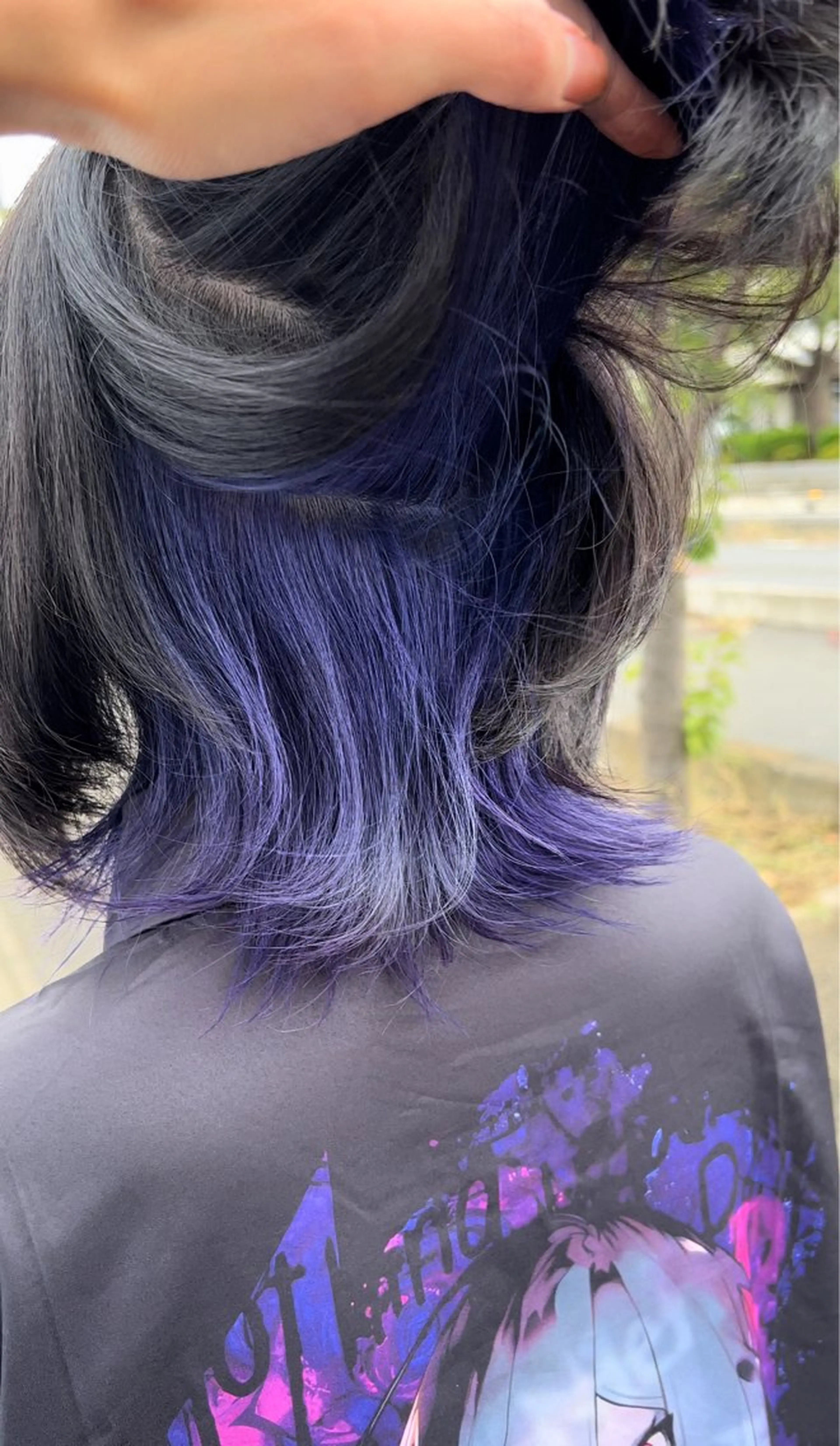 ミディアム ブリーチカラー/ 寺口佳希のヘアスタイル