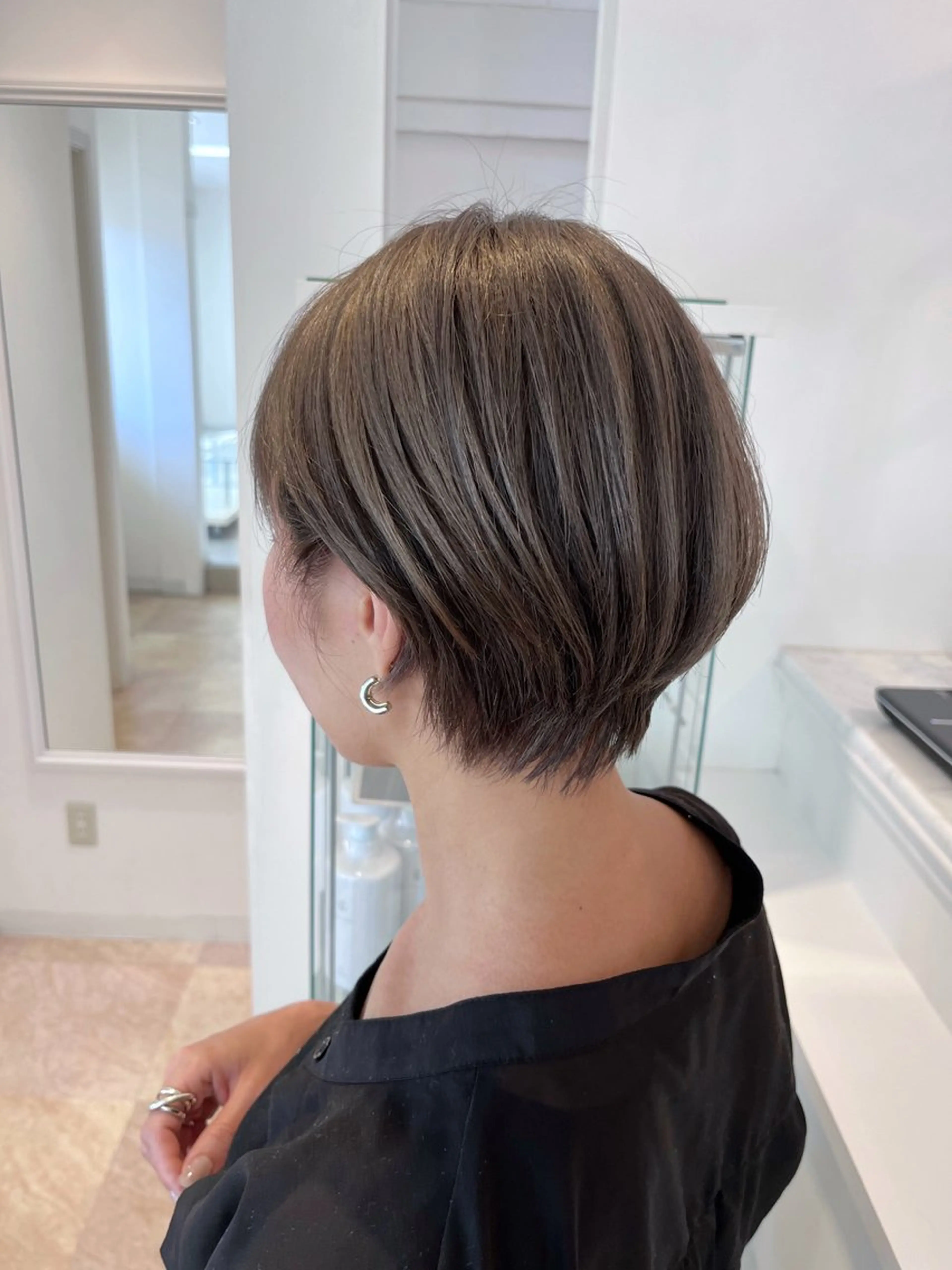 ✨ショート限定✨似合せカット+透明感カラー+柔らか手触りカシミヤトリートメントの写真