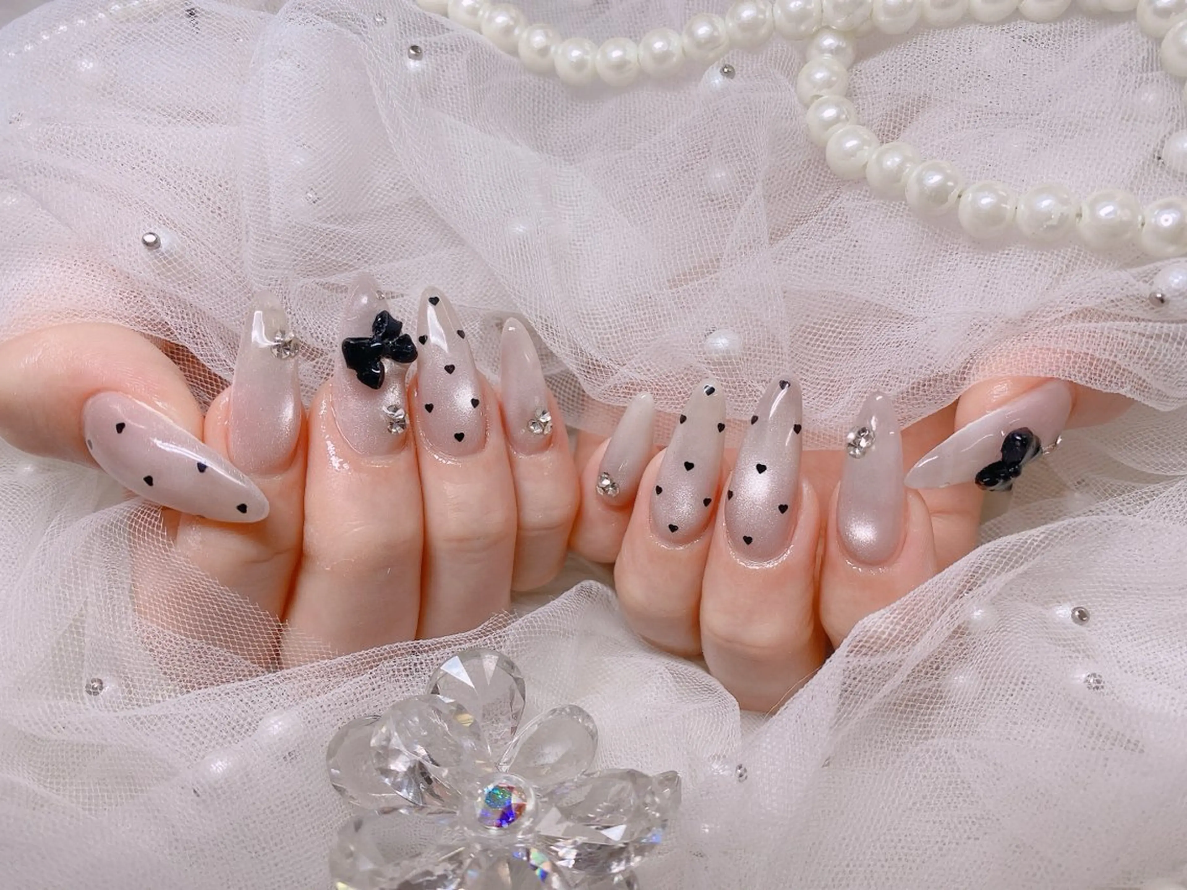 ネイル ハンドネイル フットネイル ハンドケア HARUKA 長堀橋のネイルデザイン