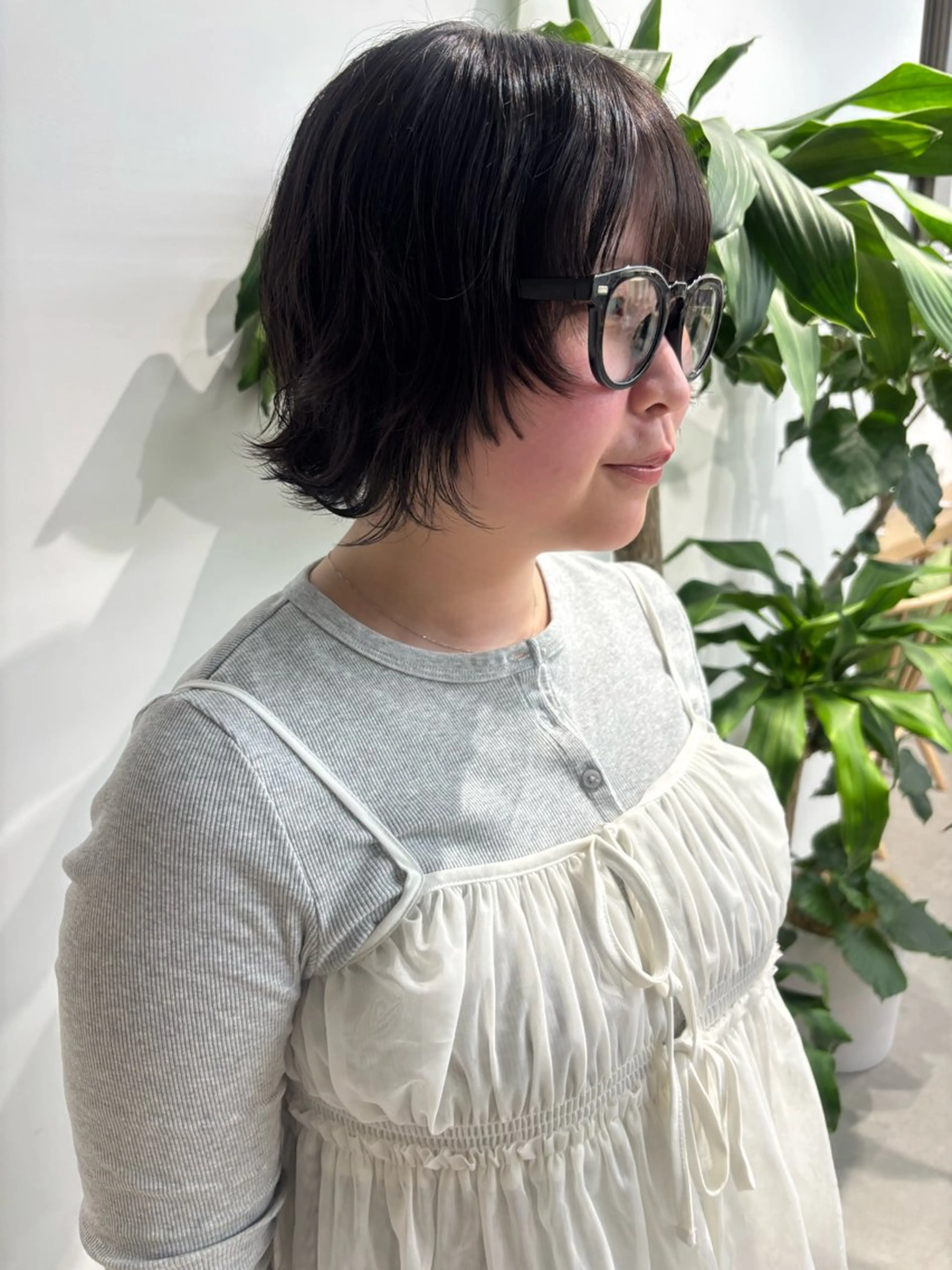 ミディアム パーマ カット パーマ トリートメント ayaka #パーマ#アレンジのヘアスタイル