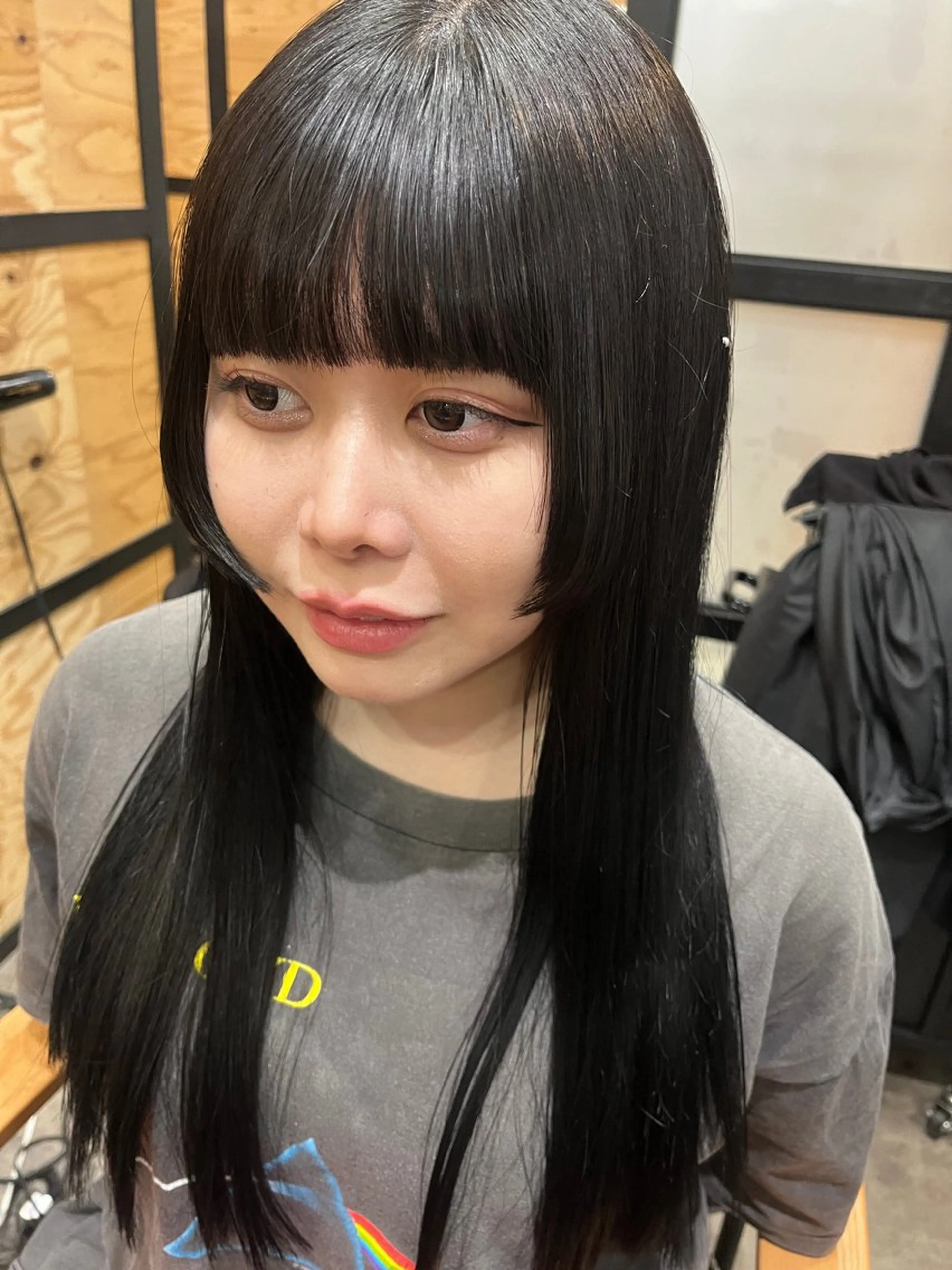 カラー パーマ 久木原 ゆりのヘアスタイル