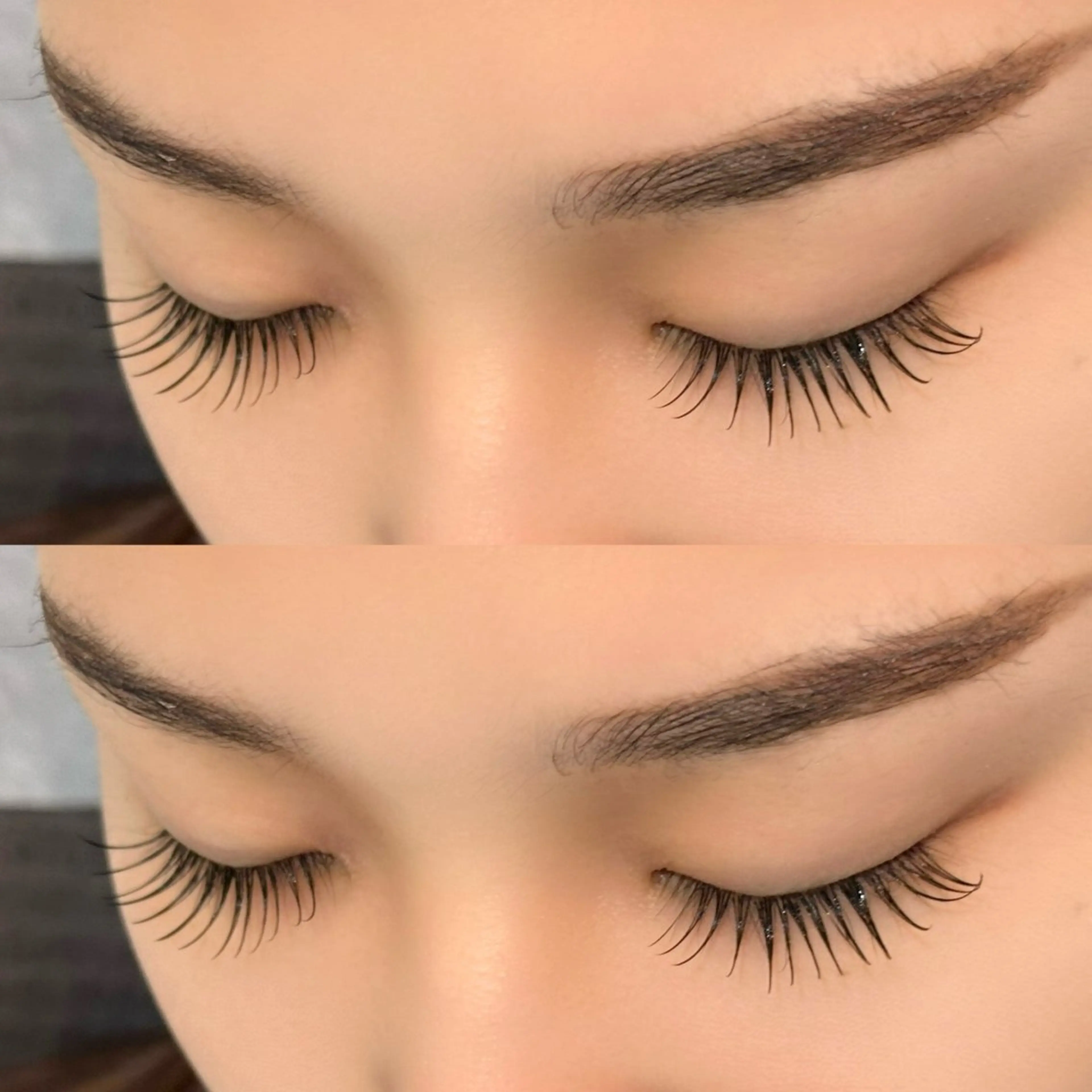 マツエク・マツパ フラットラッシュ mio🕊 銀座eyelistのマツエク・マツパデザイン