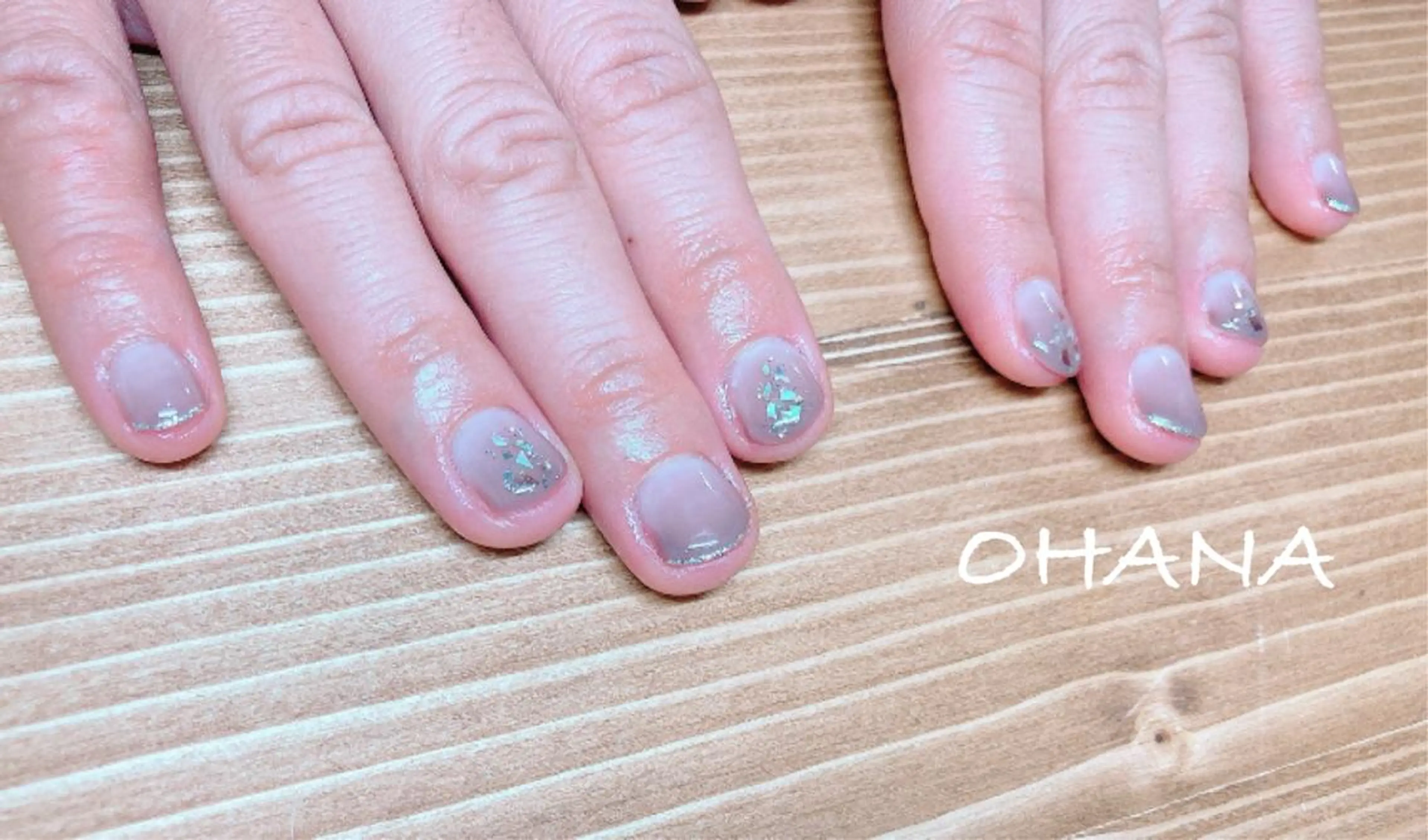 ネイル べっ甲ネイル フットネイル マグネットネイル ミラーネイル ニュアンスネイル nailroom  OHANA所属・nailroom OHANA🌴のネイルデザイン