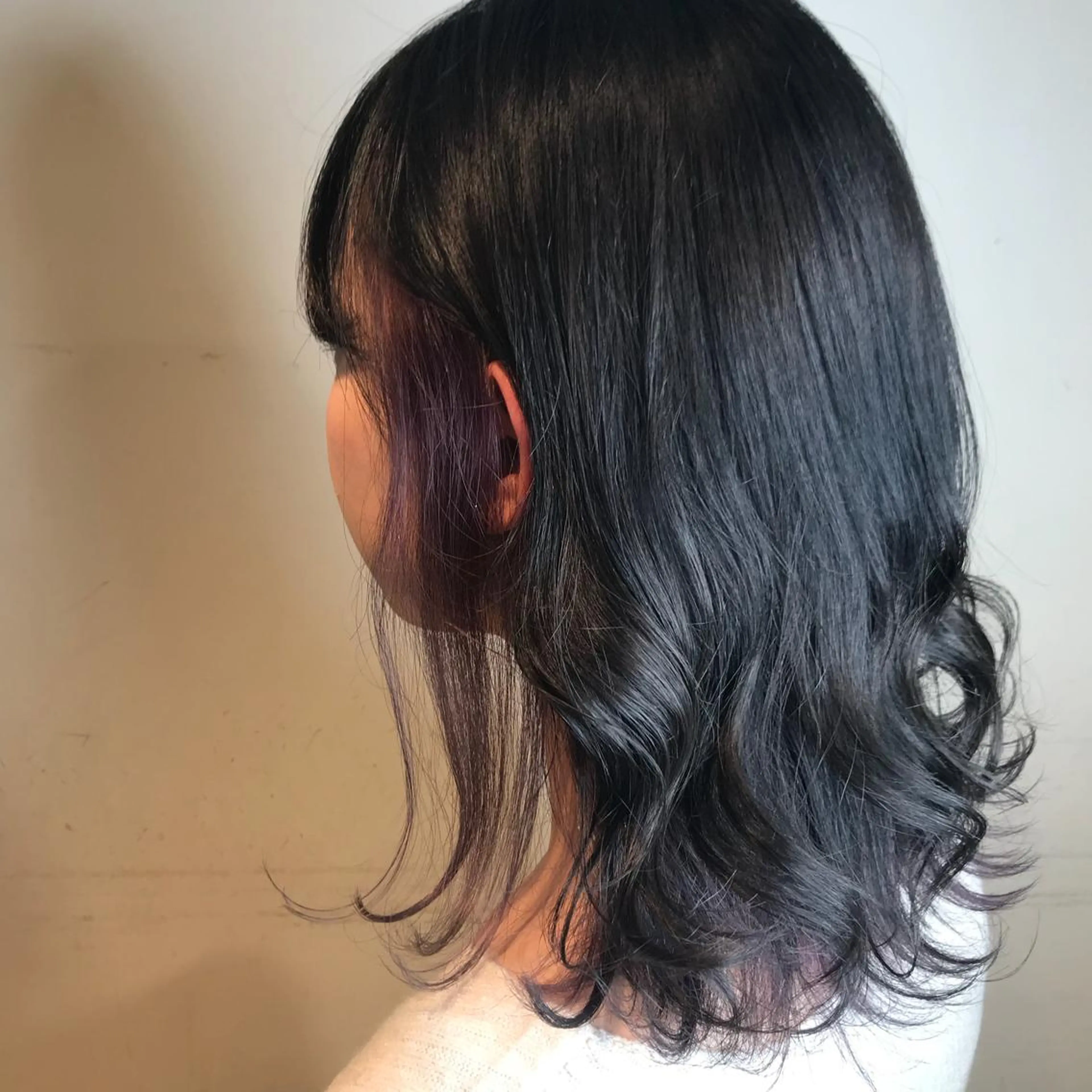 ミディアム カラー 烏丸韓国ヘア🇰🇷 ayaka🎀のヘアスタイル