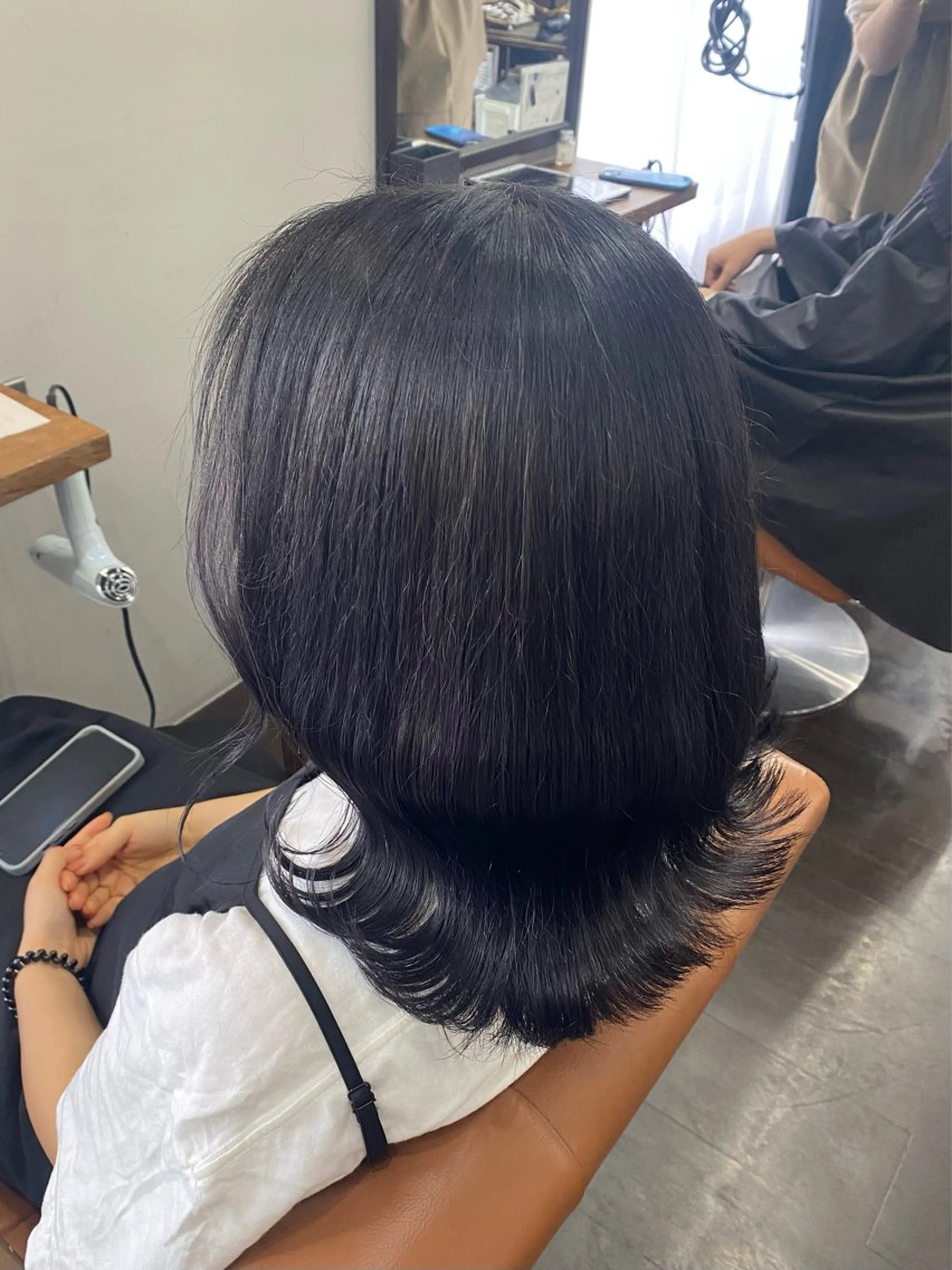 ミディアム カラー ヘアアレンジ 🍒ᩚ名駅/艶髪 縮毛矯正/あゆ🍒ᩚのヘアスタイル