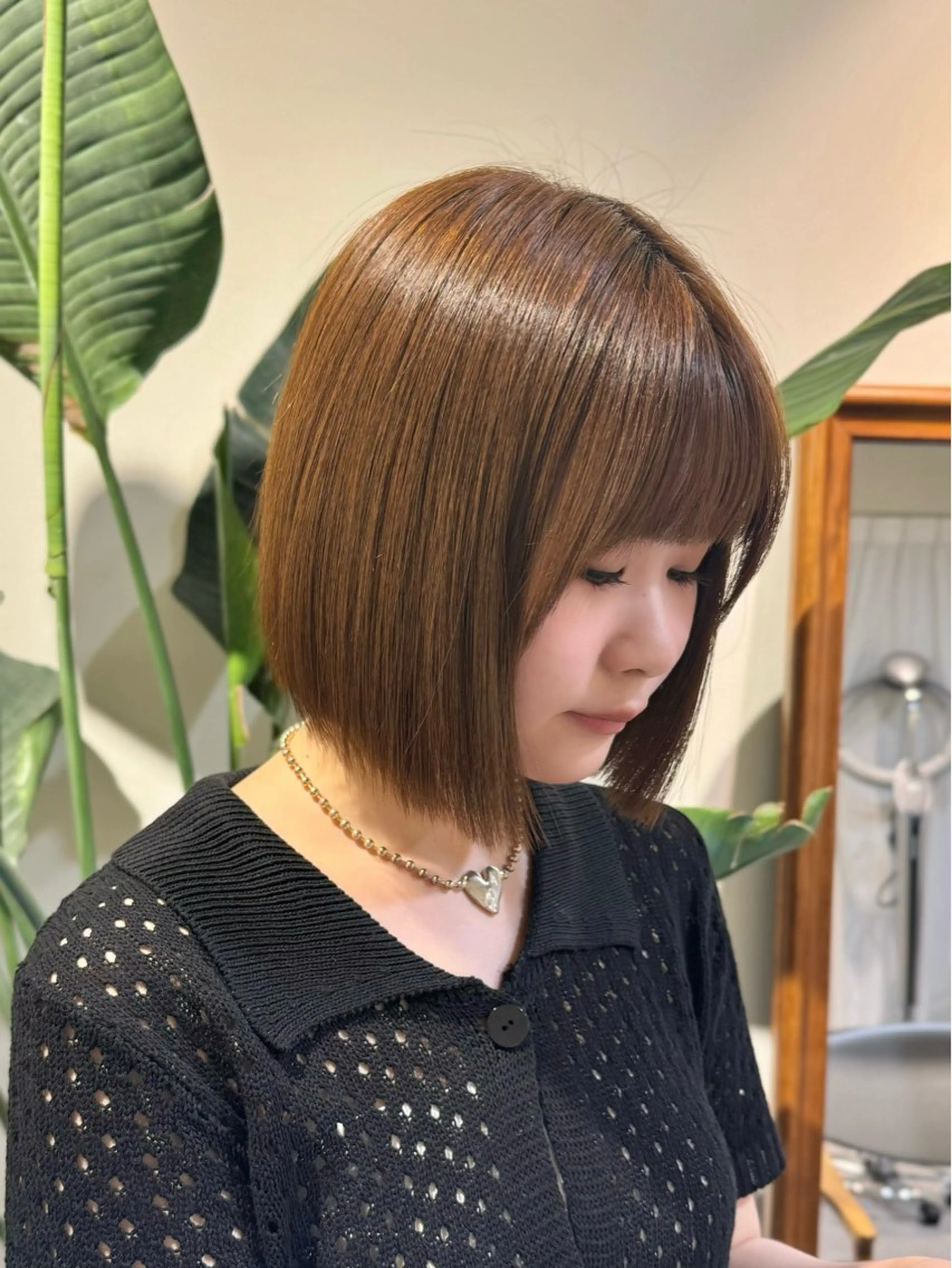 ミディアム カラー ayaka♡ 柔らかカラーのヘアスタイル