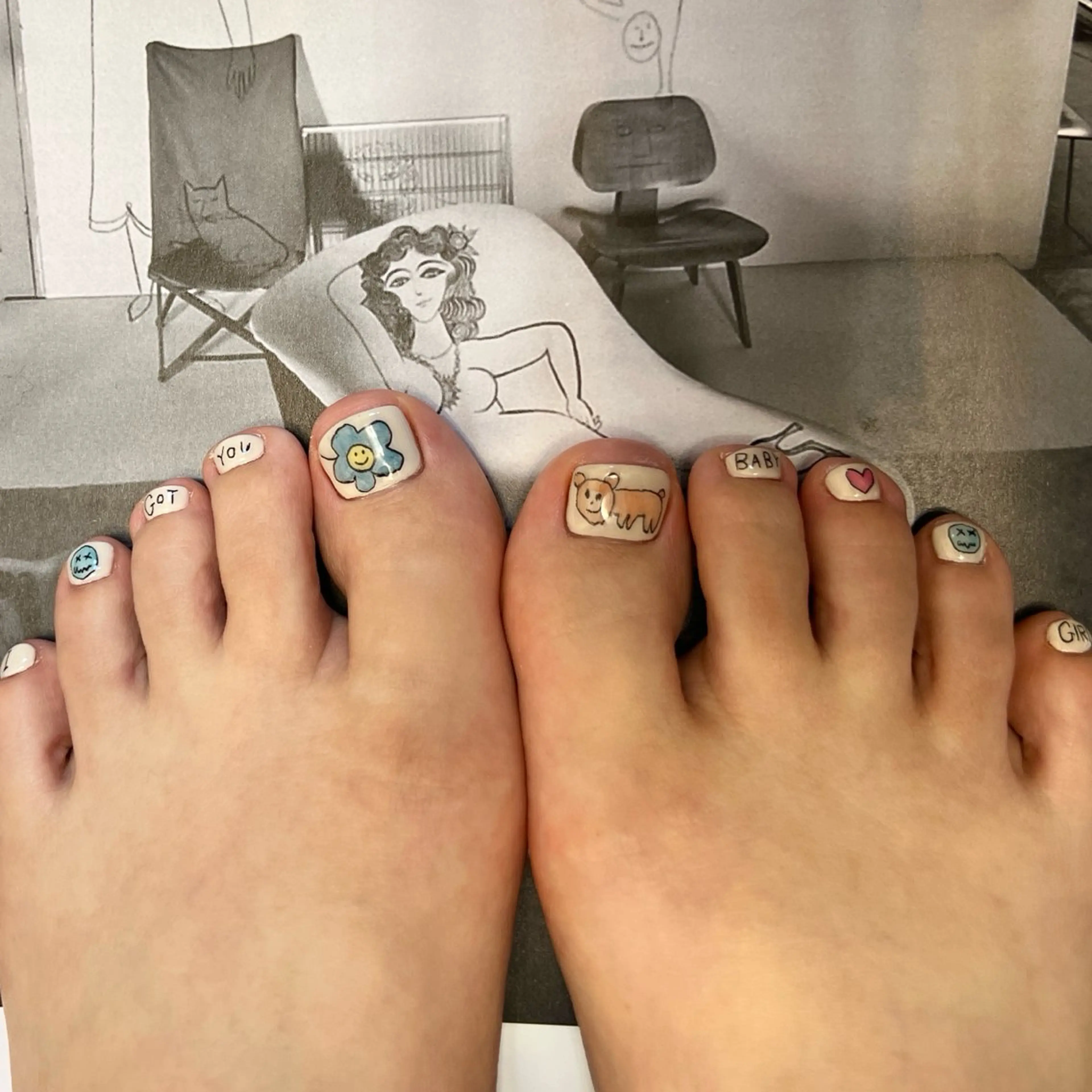 ネイル Ri.nail オクマトモカのネイルデザイン