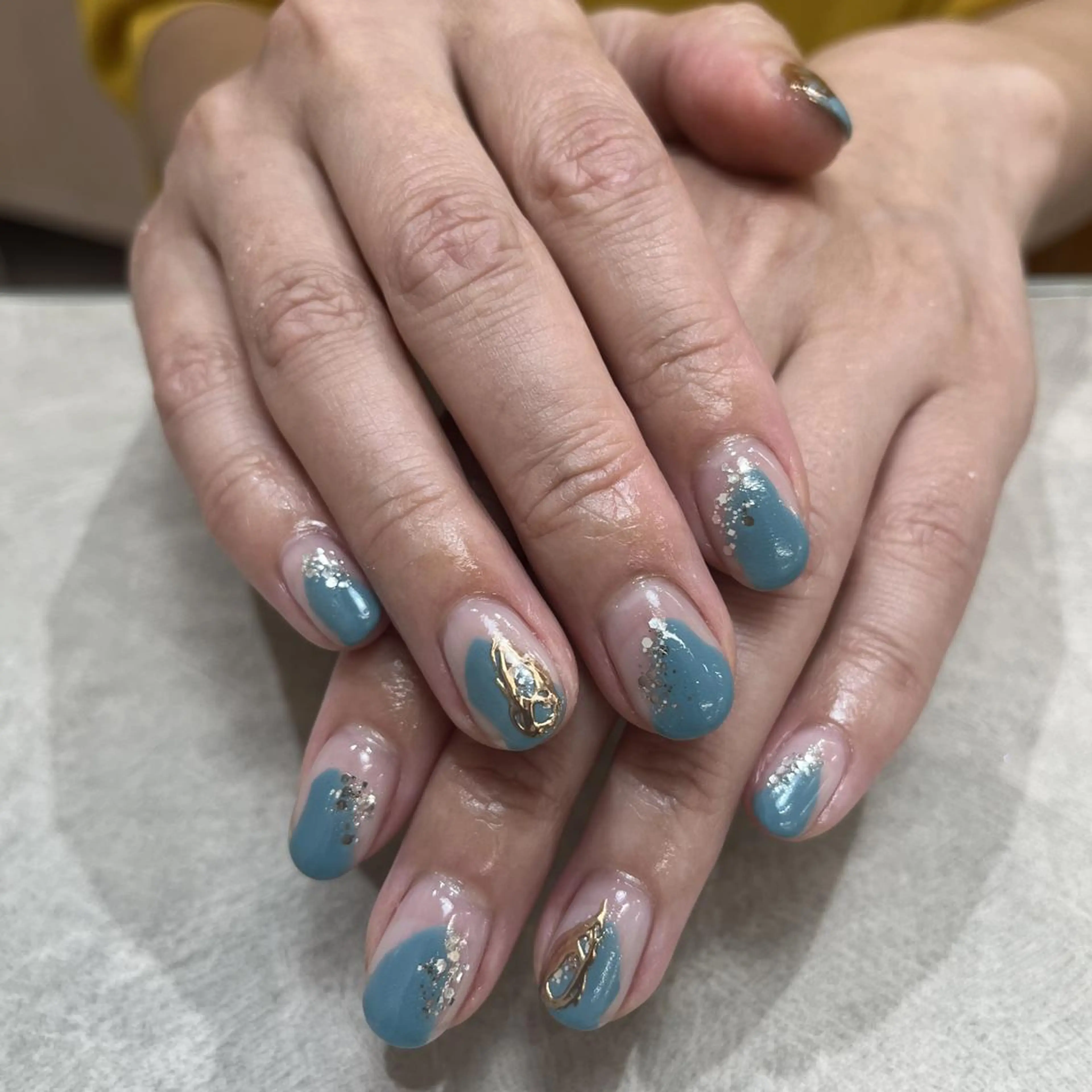 ネイル ハンドネイル kyoko✨個性派 /ニュアンスのネイルデザイン