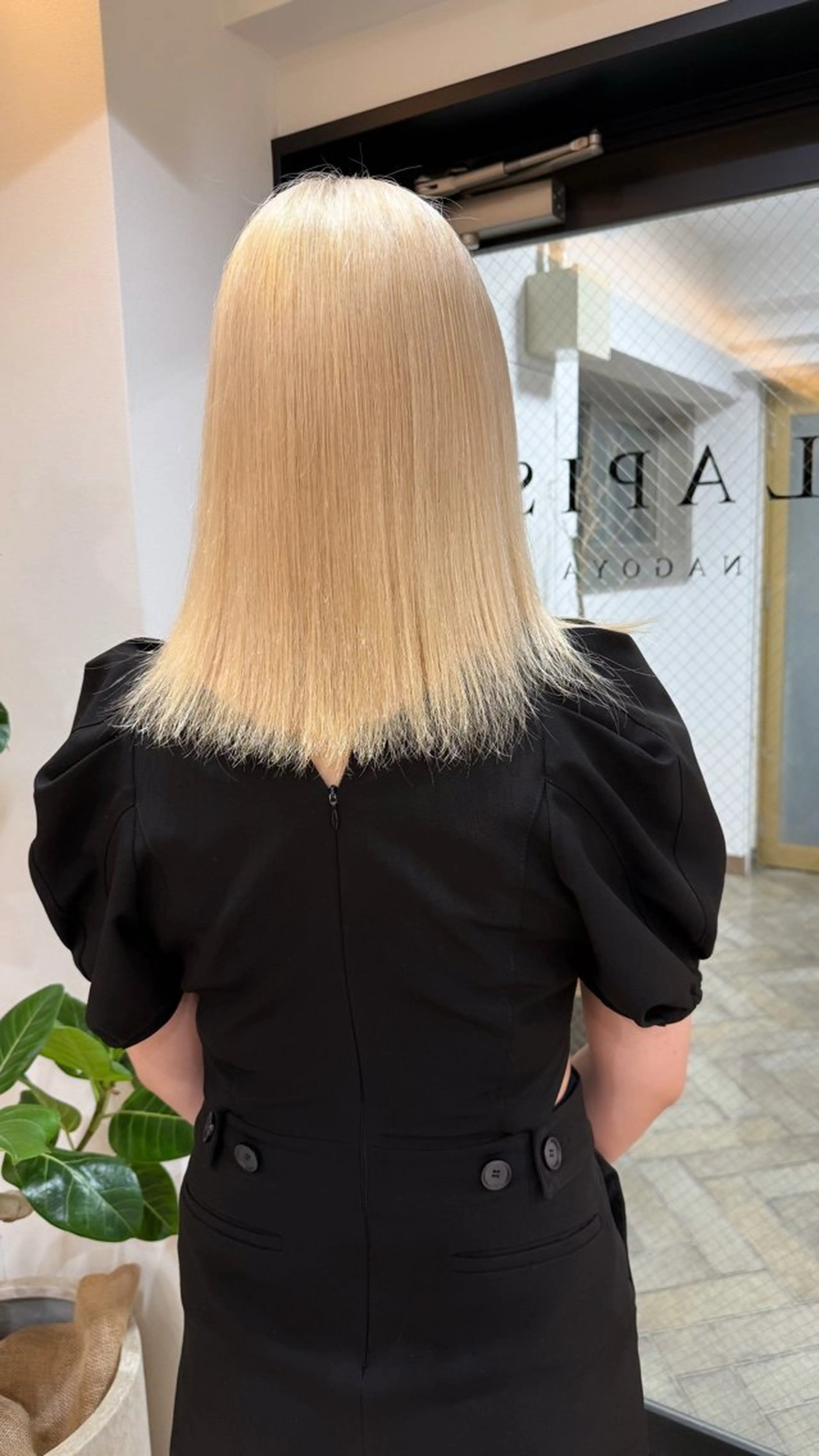 ミディアム ヘアカラー ✨ハイトーン/シール エクステ✨♠優羽のヘアスタイル