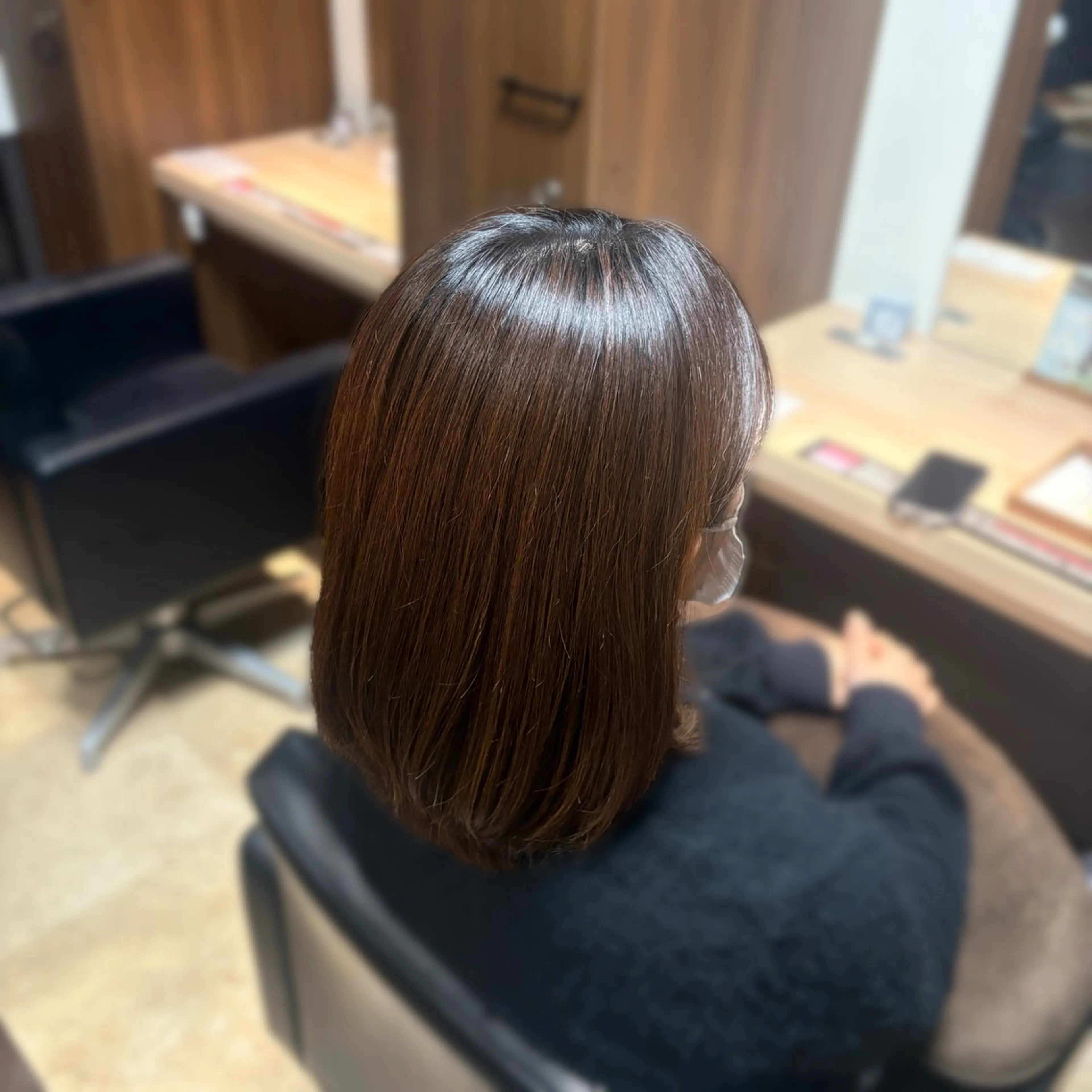 ミディアム カラー 水谷未南/三軒茶屋 /モデル様募集中☺︎のヘアスタイル