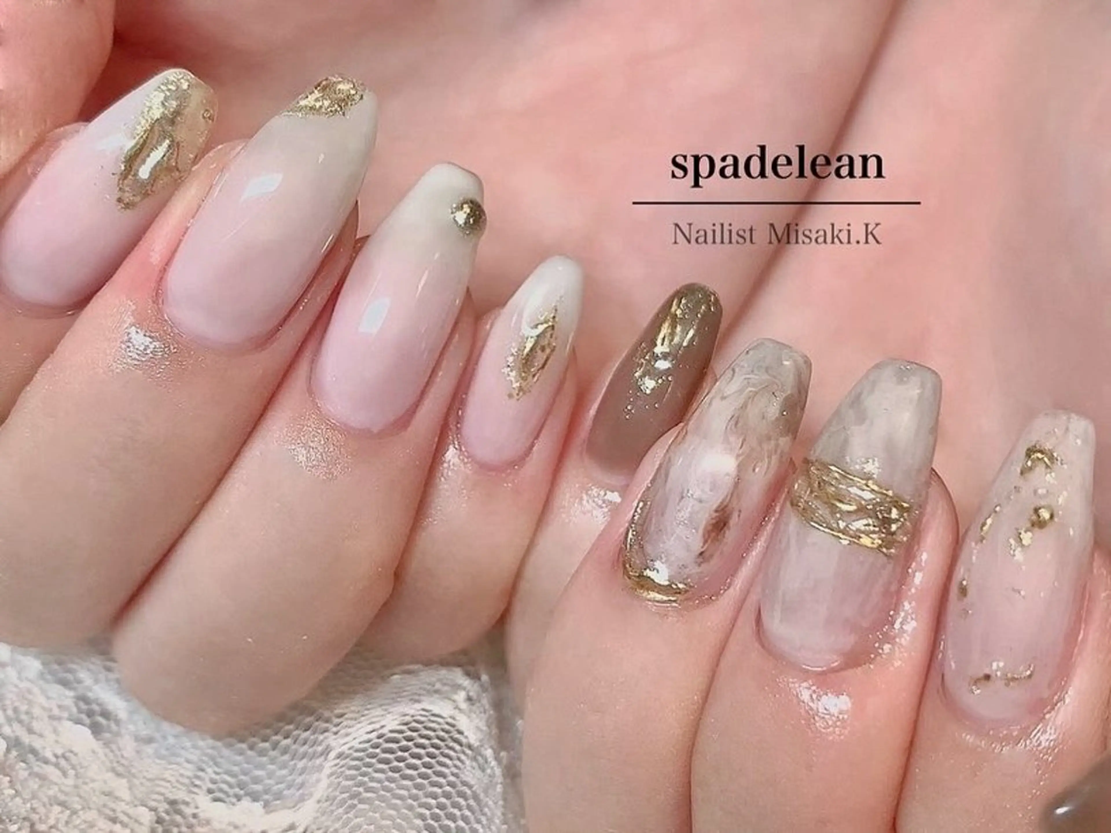 ネイル ロングネイル K. Misakiのネイルデザイン