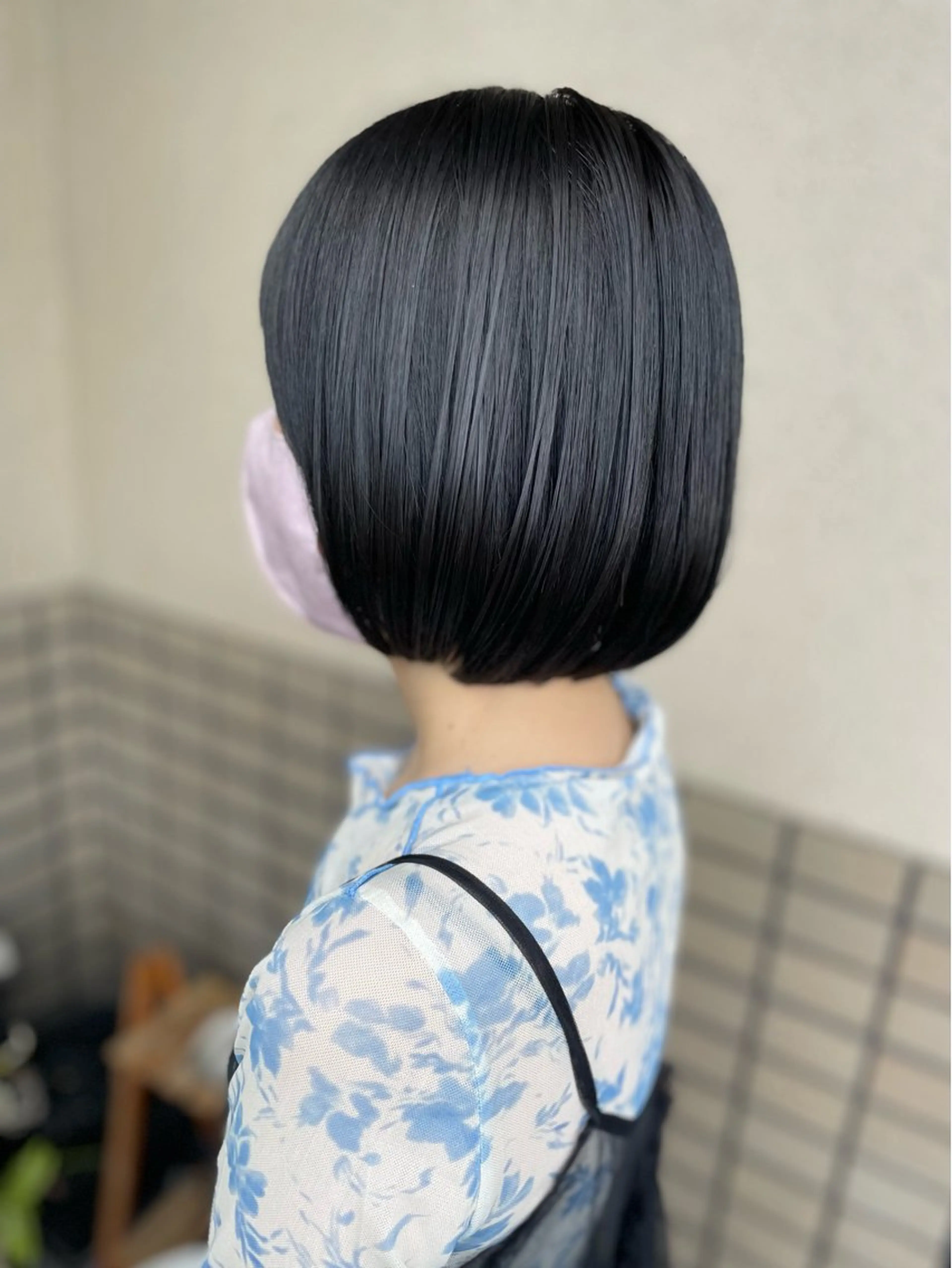 ショート ボブ 沢田 瞳のヘアスタイル