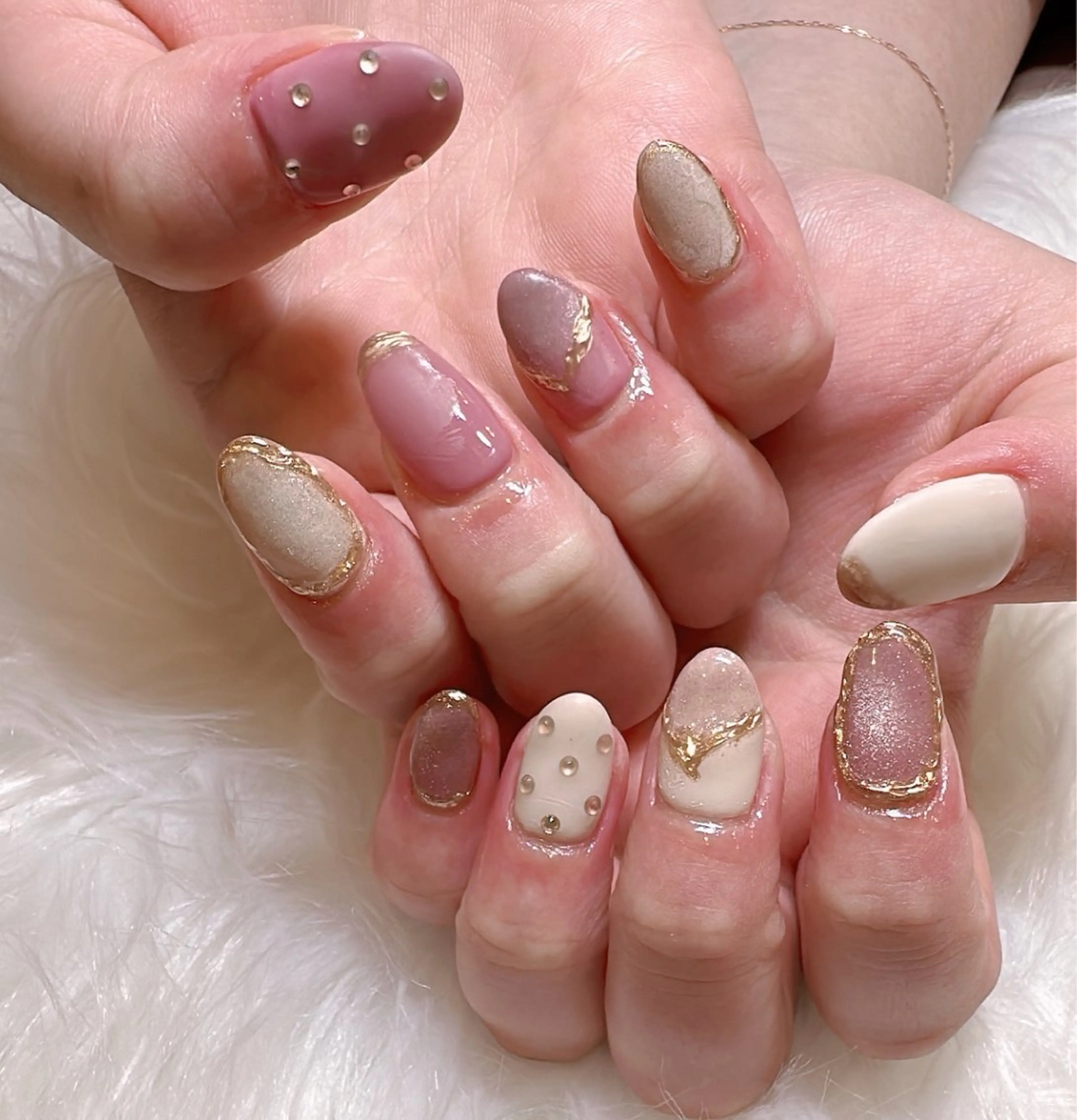 ネイル 持ち込み キュート ネイルのネイルデザイン