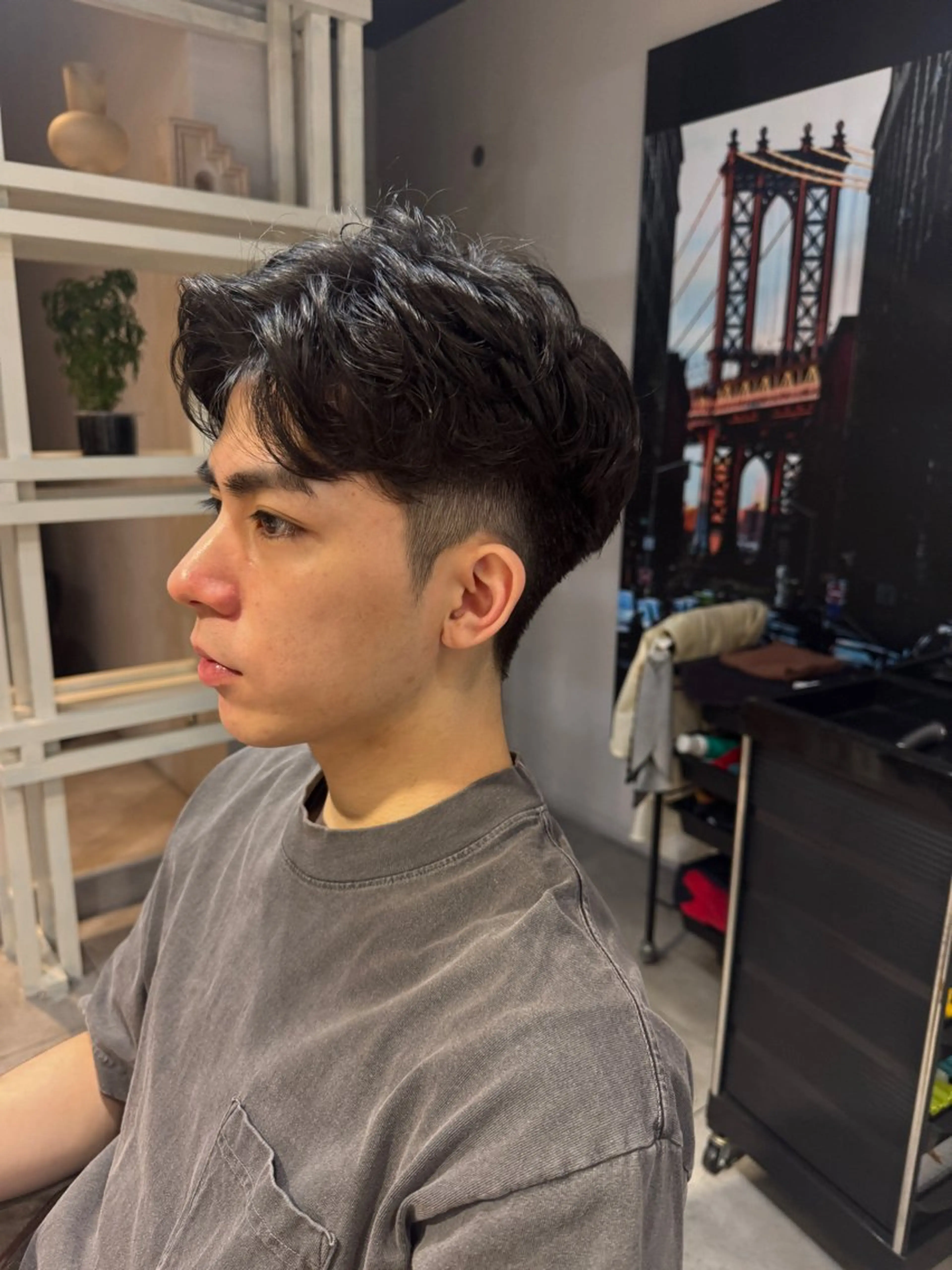 ショート メンズ メンズパーマ メンズショート ショートヘア カット 似合う髪型が 分からない方へのヘアスタイル