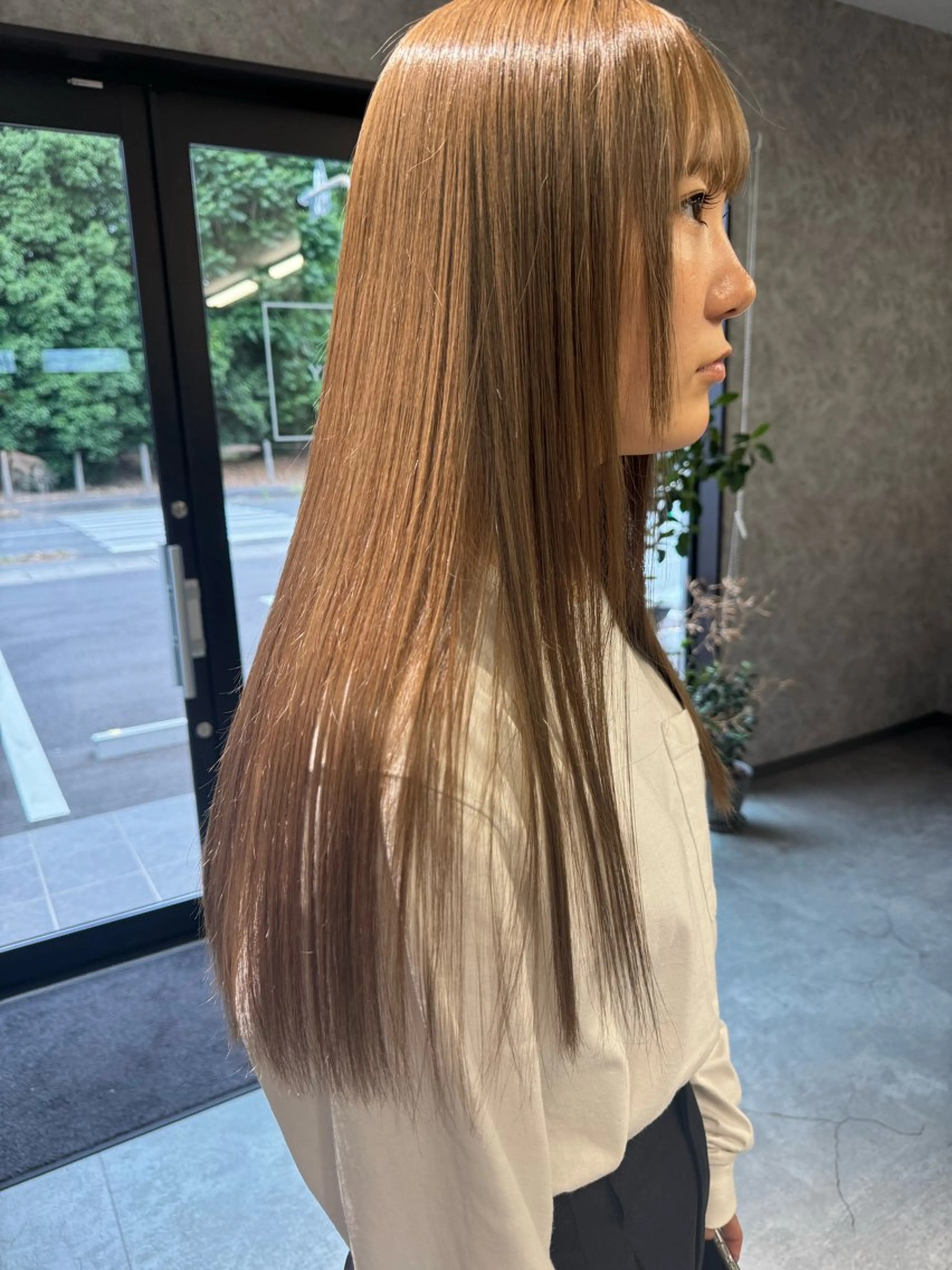 ロング 髪質改善 SLAY.所属・早川 裕太のヘアスタイル