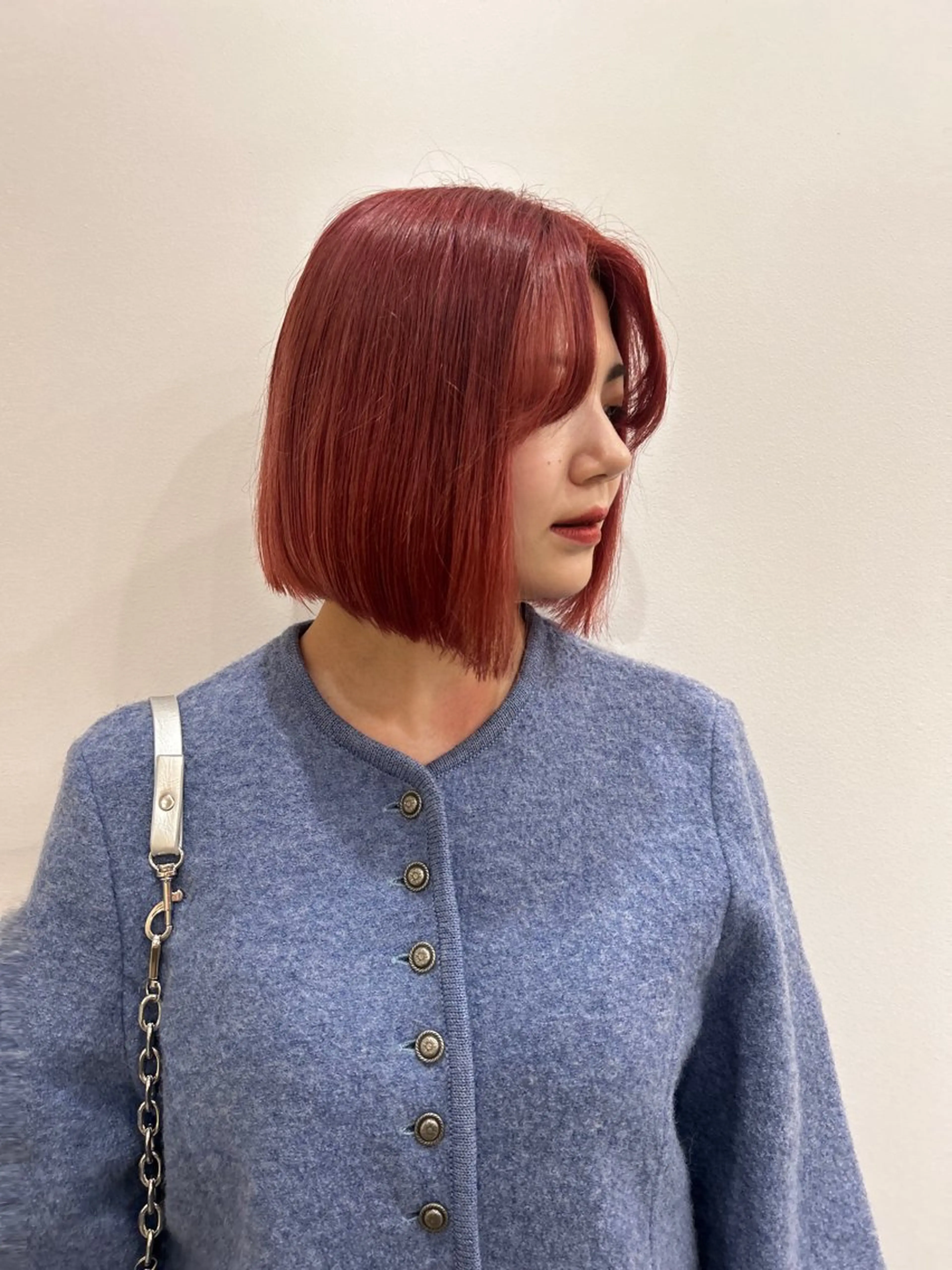 ミディアム ヘアカラー hair&eye🎀 /momoKaのヘアスタイル