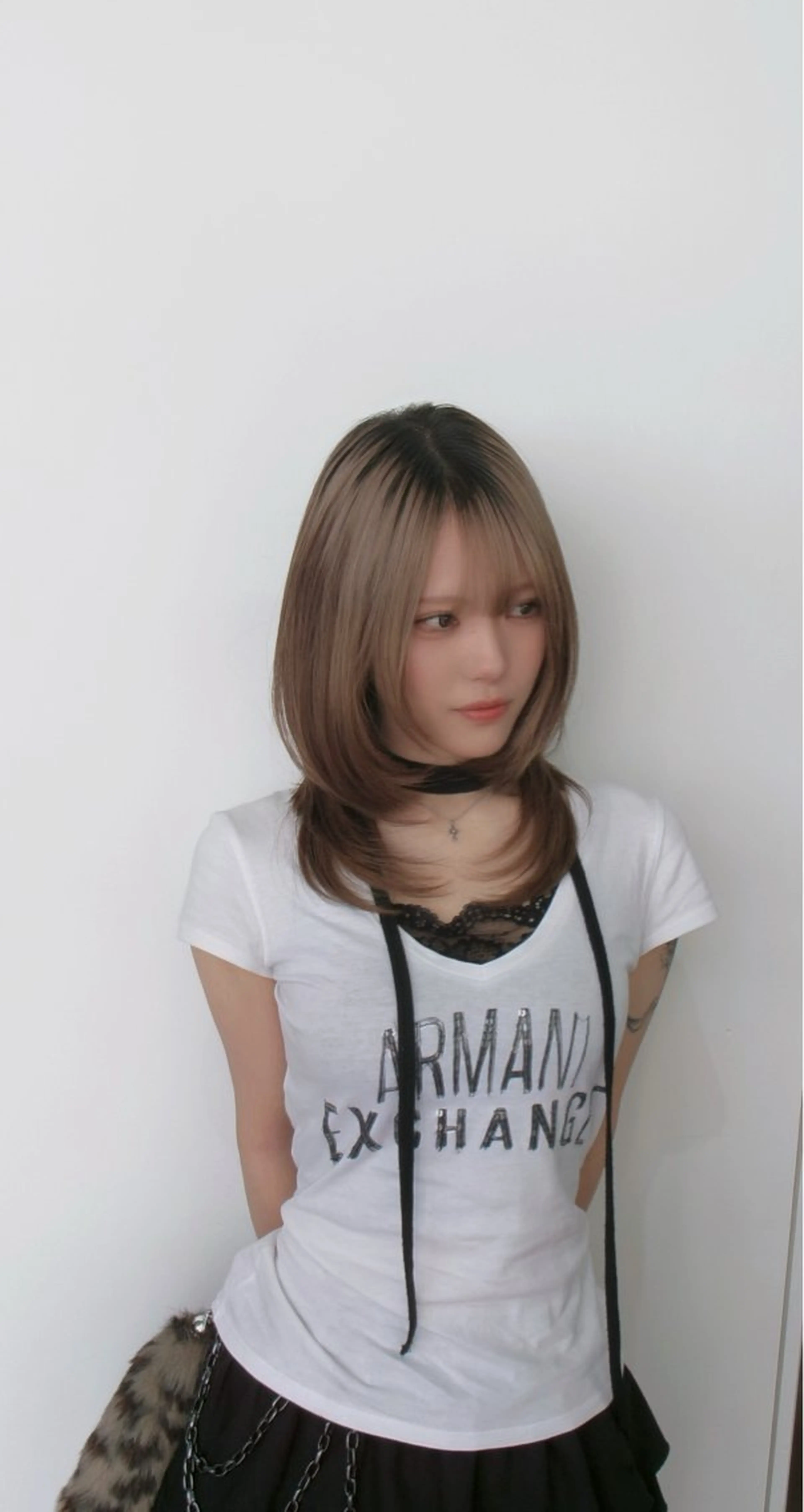 ミディアム 清水 柊人のヘアスタイル