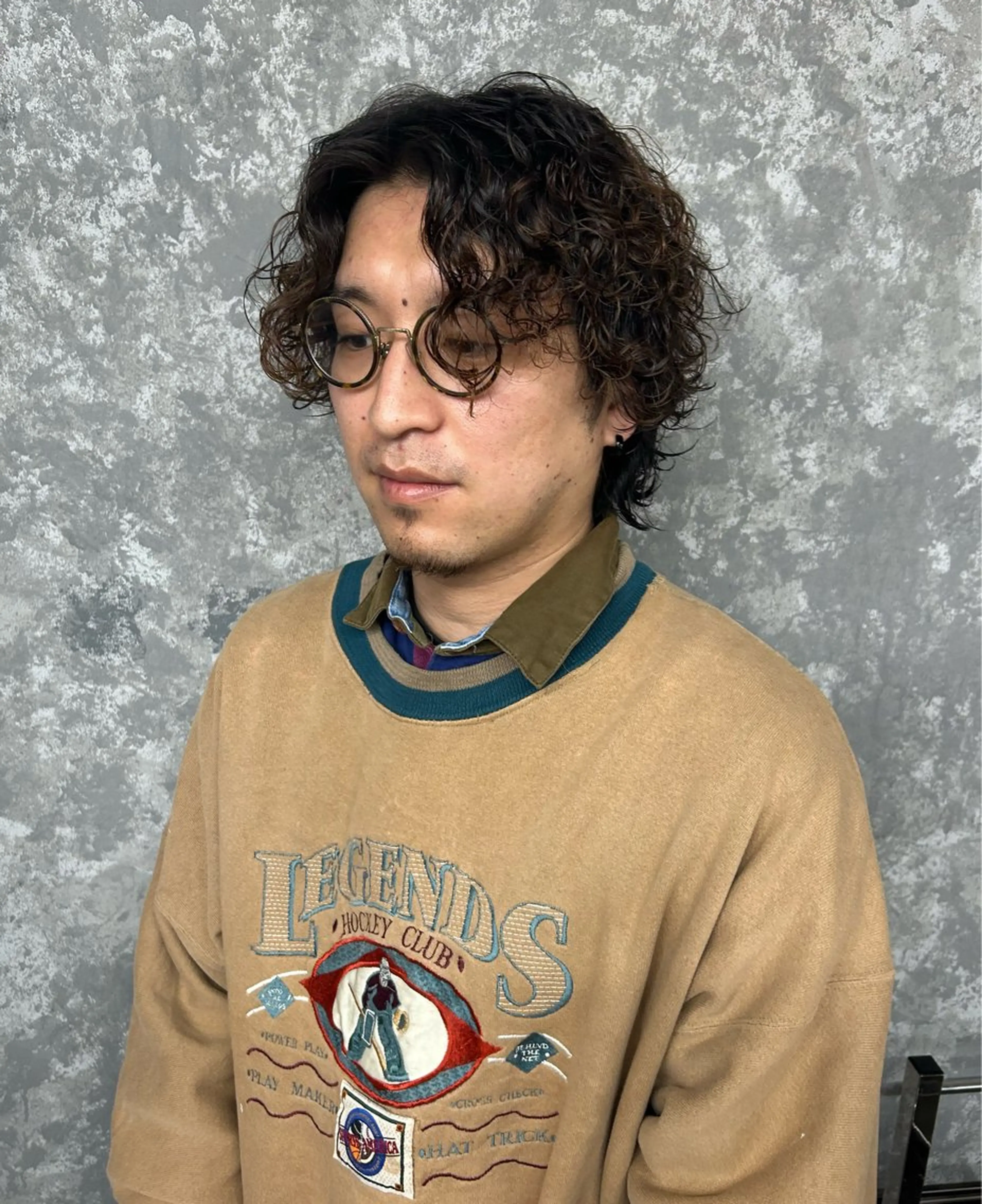 パーマ メンズ カット パーマ HAIR SALON M所属・🌈メンズパーマ🌈 メンズカットアリサのヘアスタイル