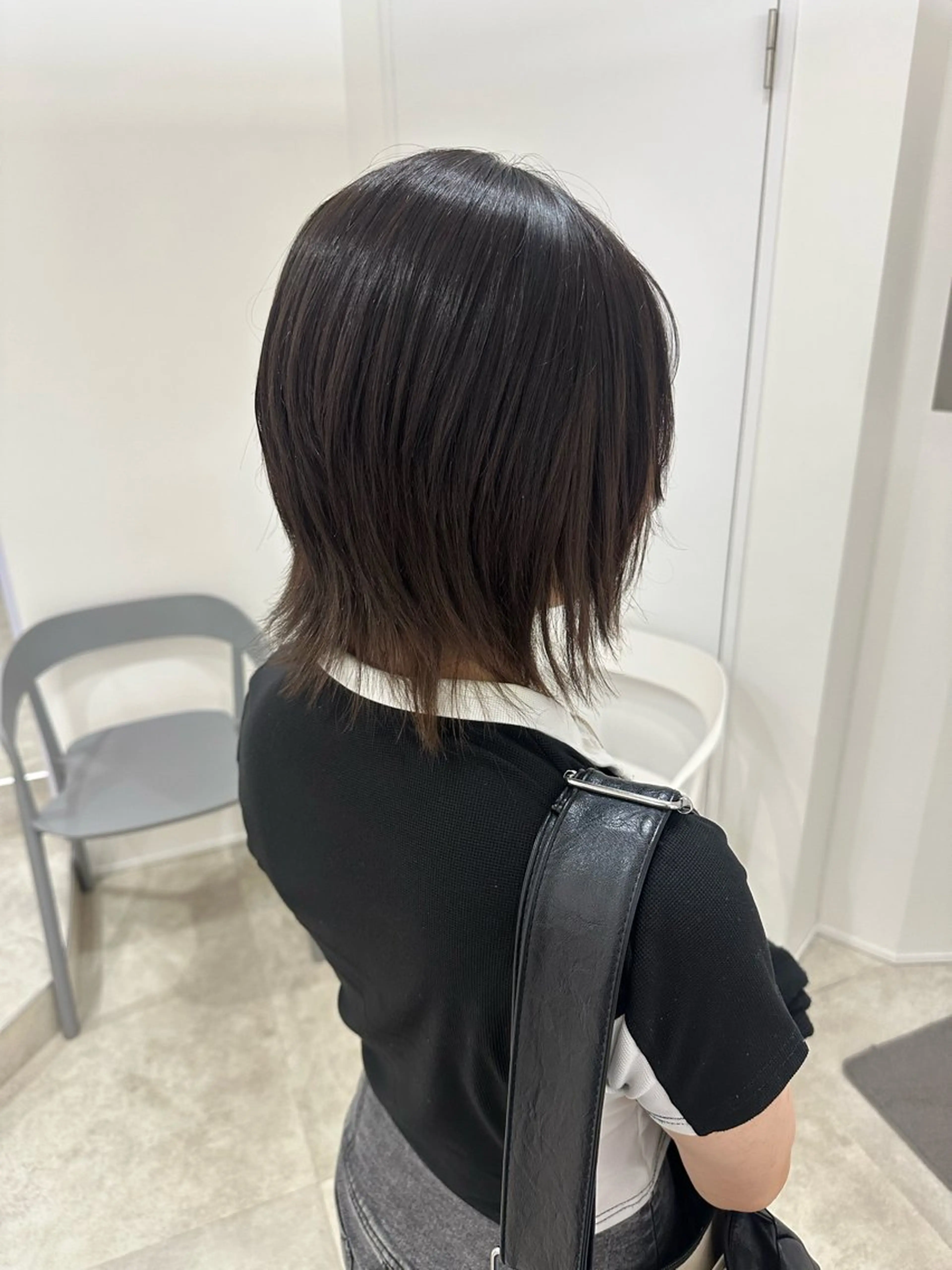 ミディアム カット トリートメント レイヤー/ナチュラル 💐nao.のヘアスタイル