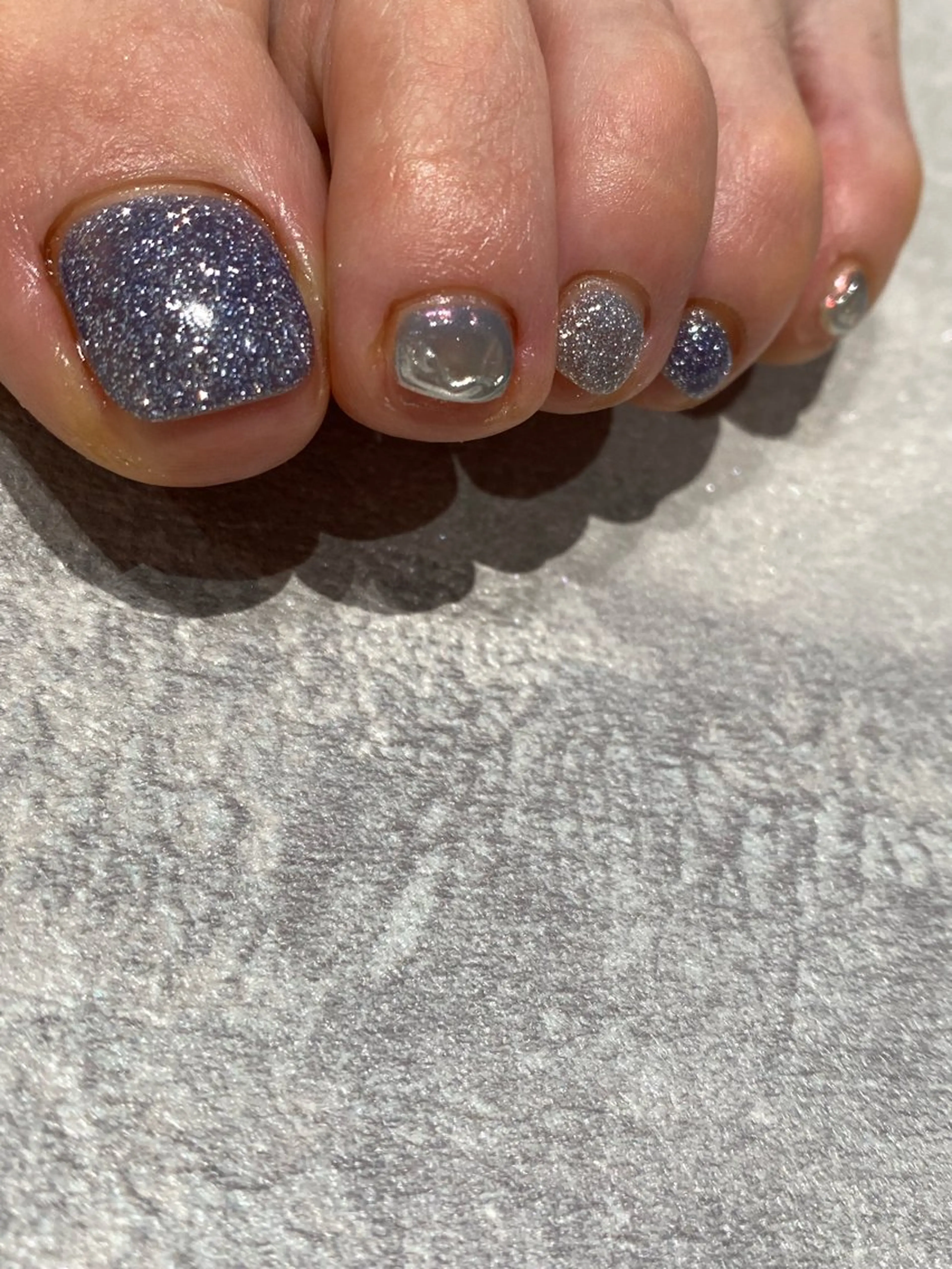 ネイル フットネイル Yuriko Omi パラジェル/渋谷のネイルデザイン